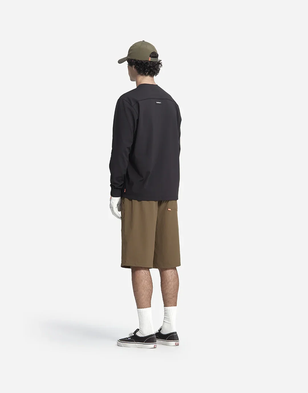 Windblocker Long Sleeve Crew - Black - Image 3