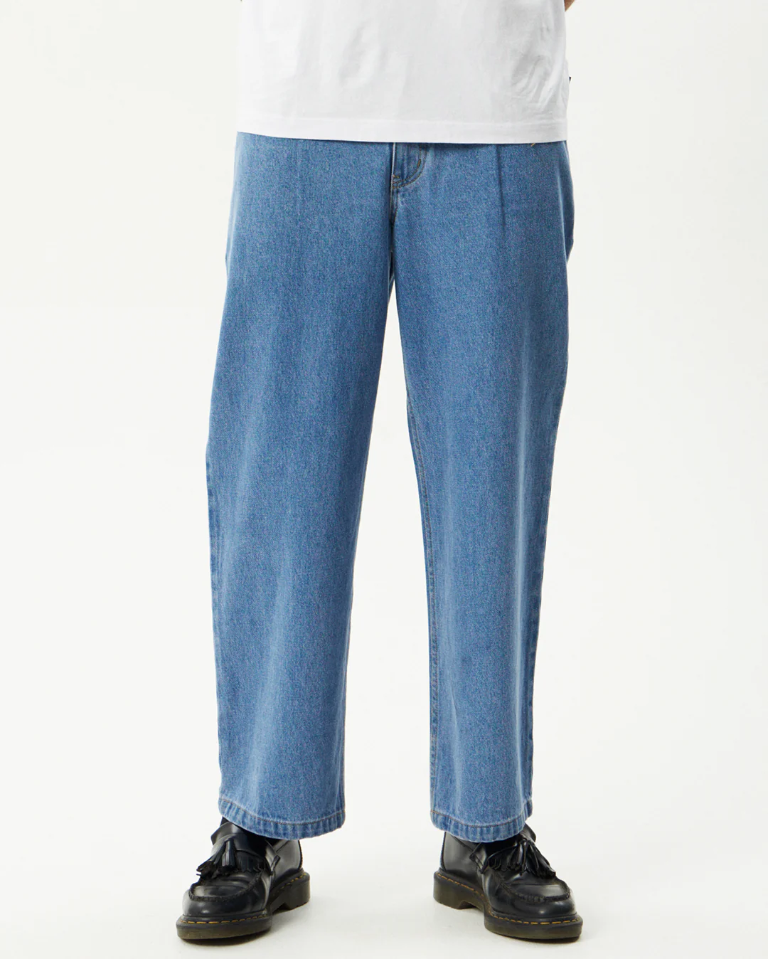 Fast Forward - Denim Ultra Baggy Jean - Worn Blue - Image 3