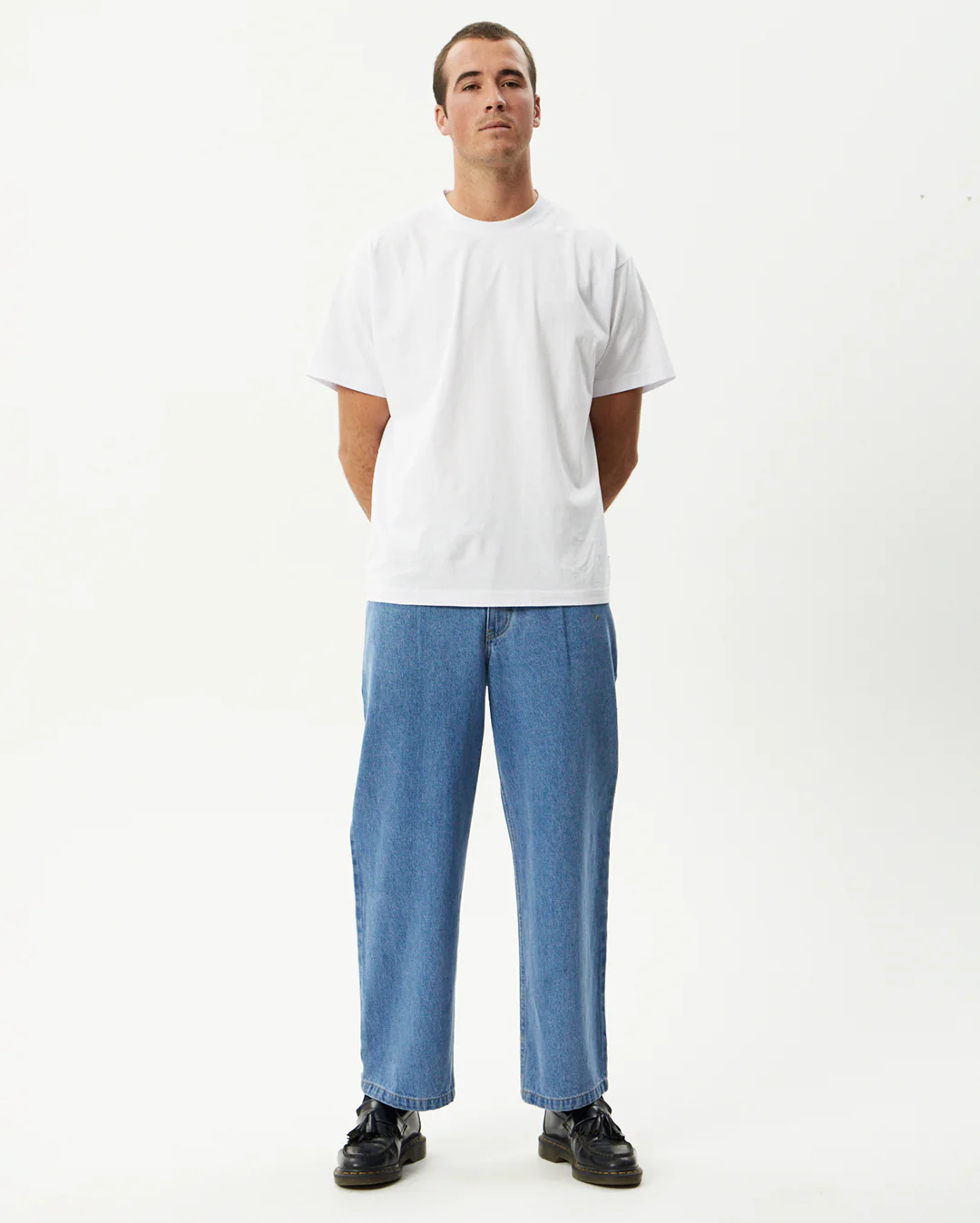 Fast Forward - Denim Ultra Baggy Jean - Worn Blue - Image 8