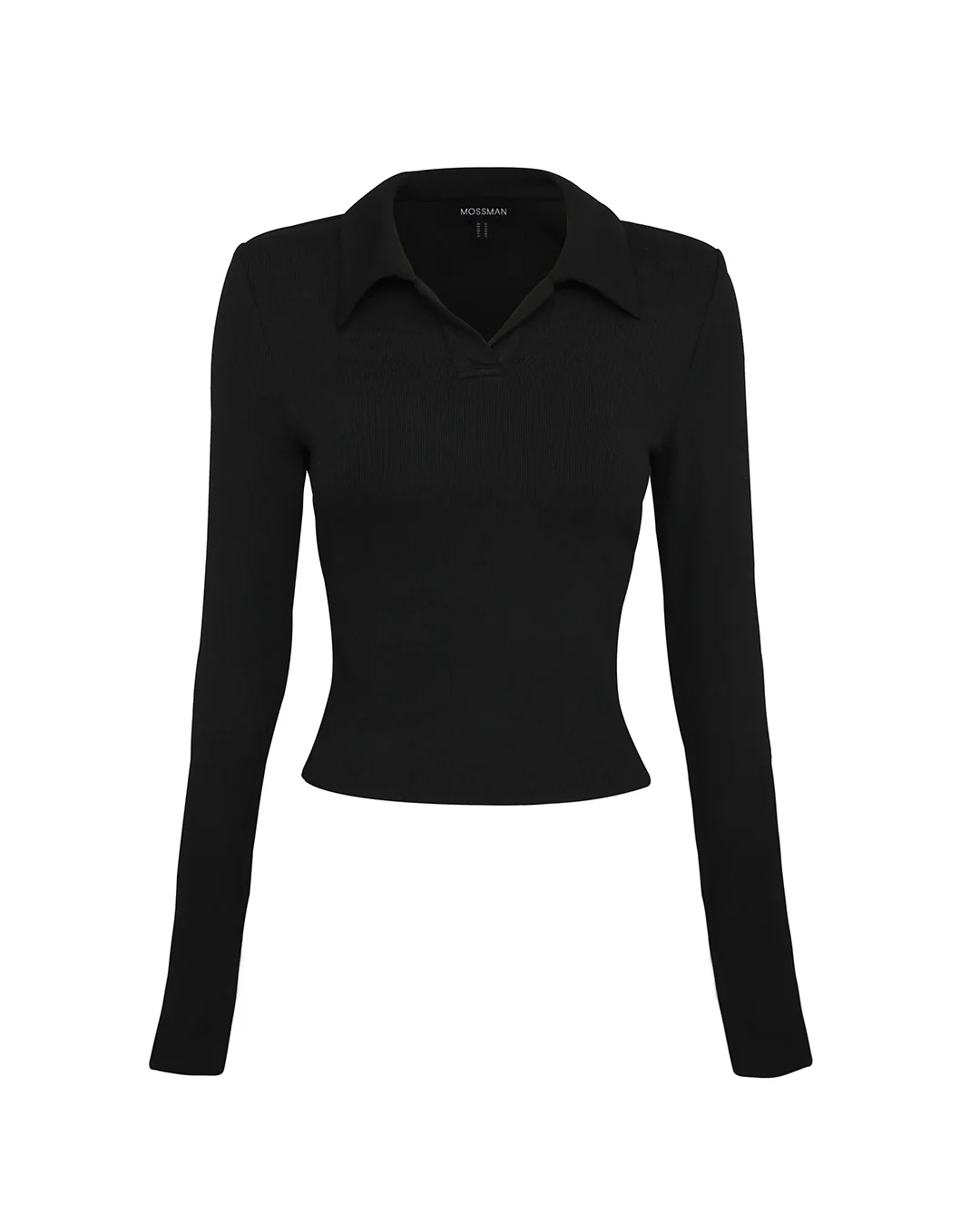 Florence Polo Top - Black - Image 9