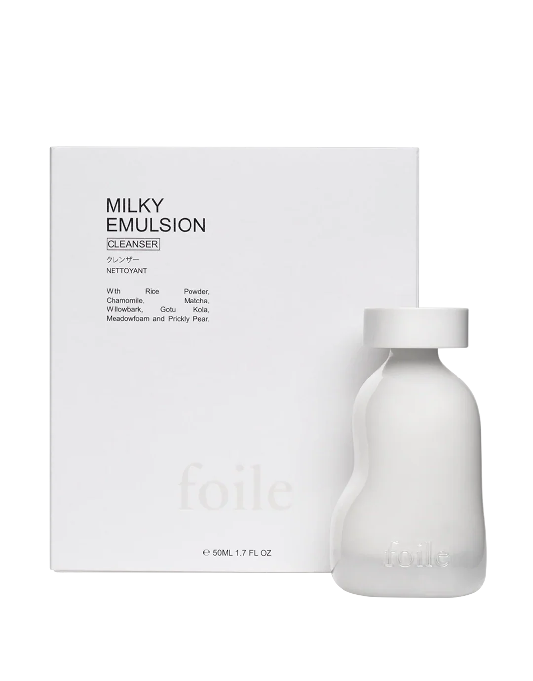Milky Emulsion Cleanser 50ml - White - Image 7