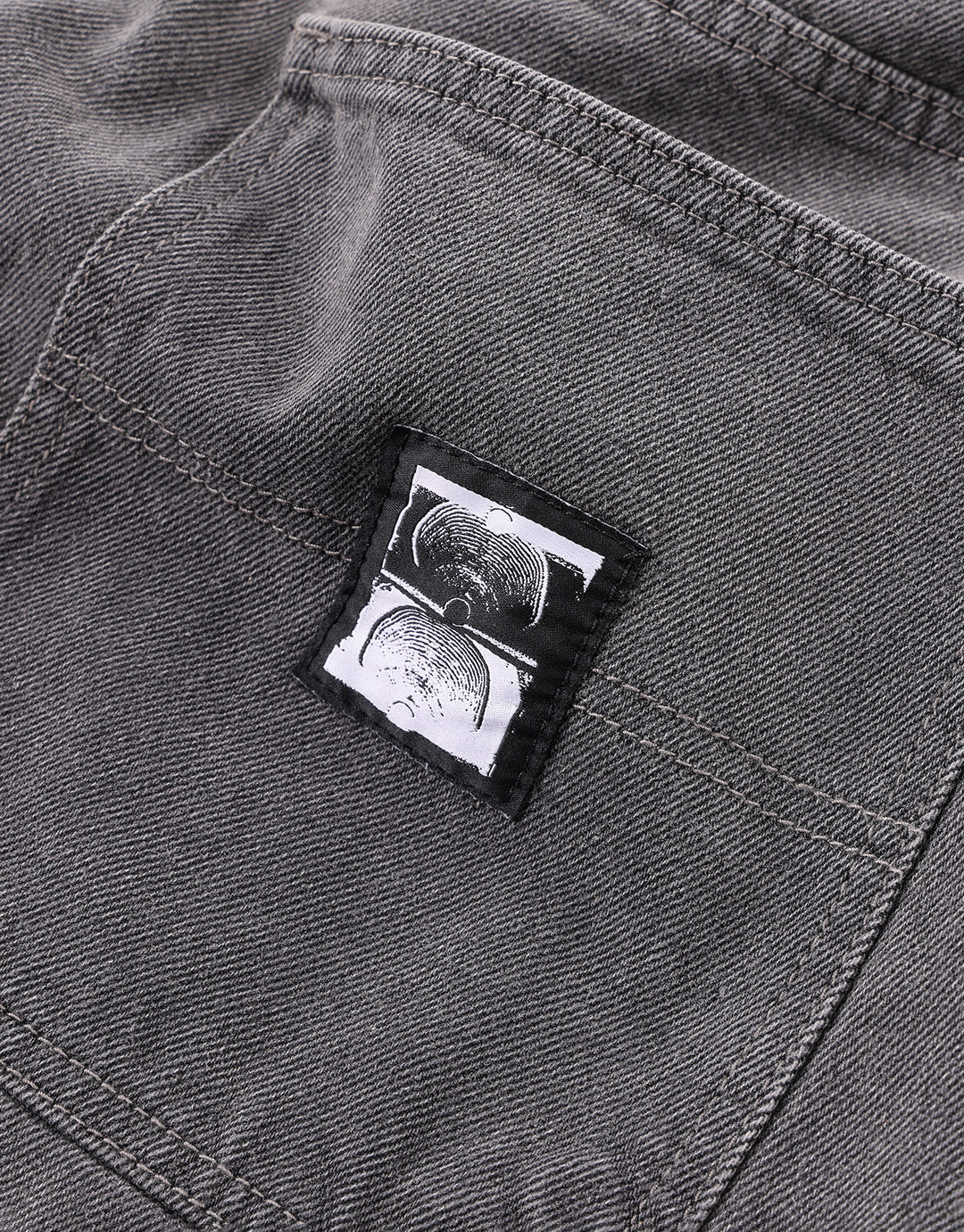 Distend VT Denim 20.5" Carpenter Shorts - Washed Grey - Image 7