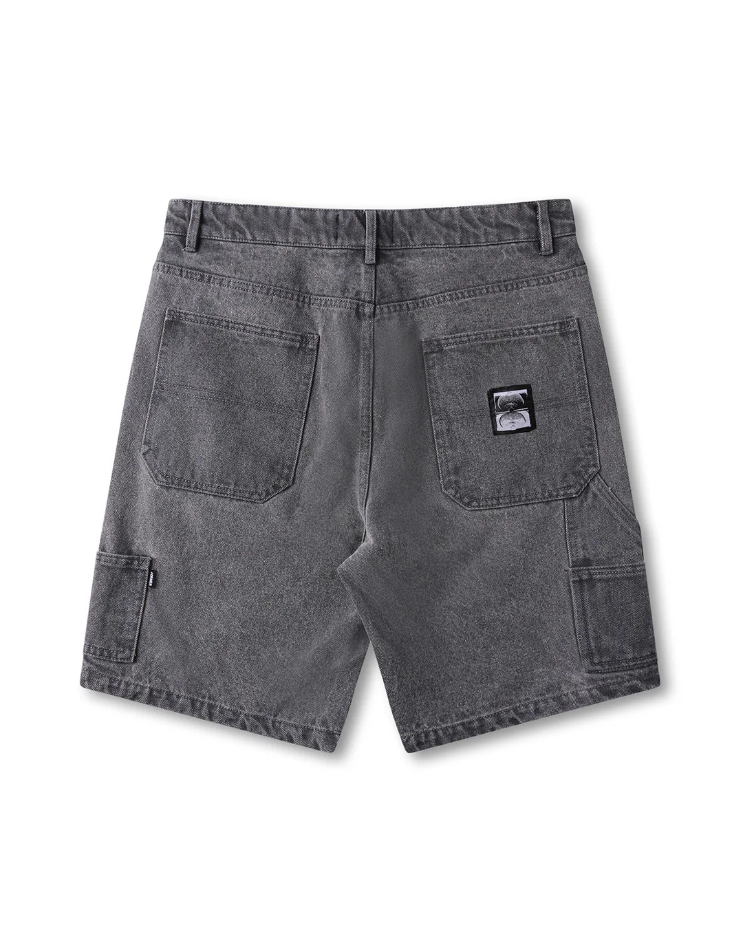 Distend VT Denim 20.5" Carpenter Shorts - Washed Grey - Image 9