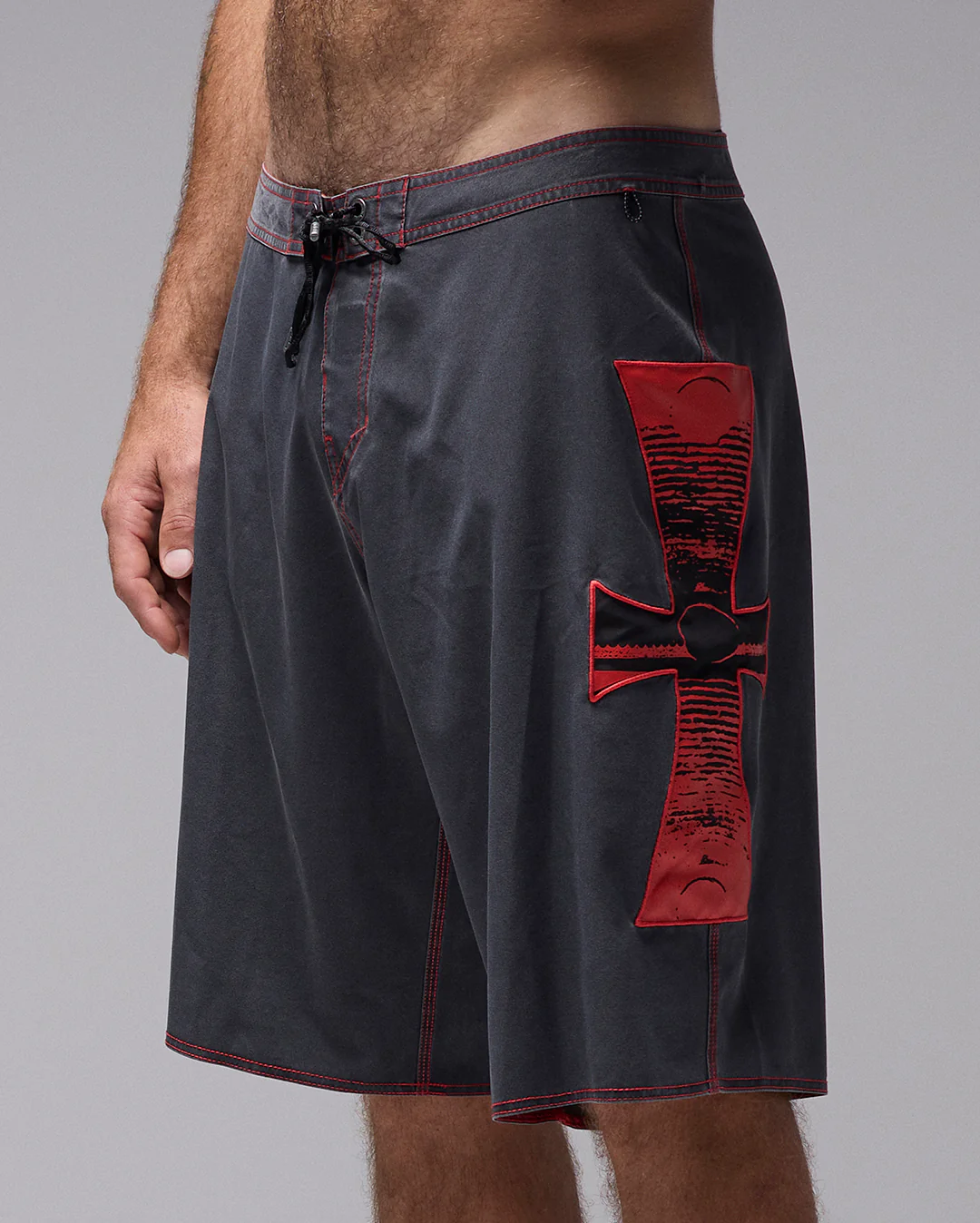 Hoyo CroShort Sleeve Crux 21" Shorts - Black