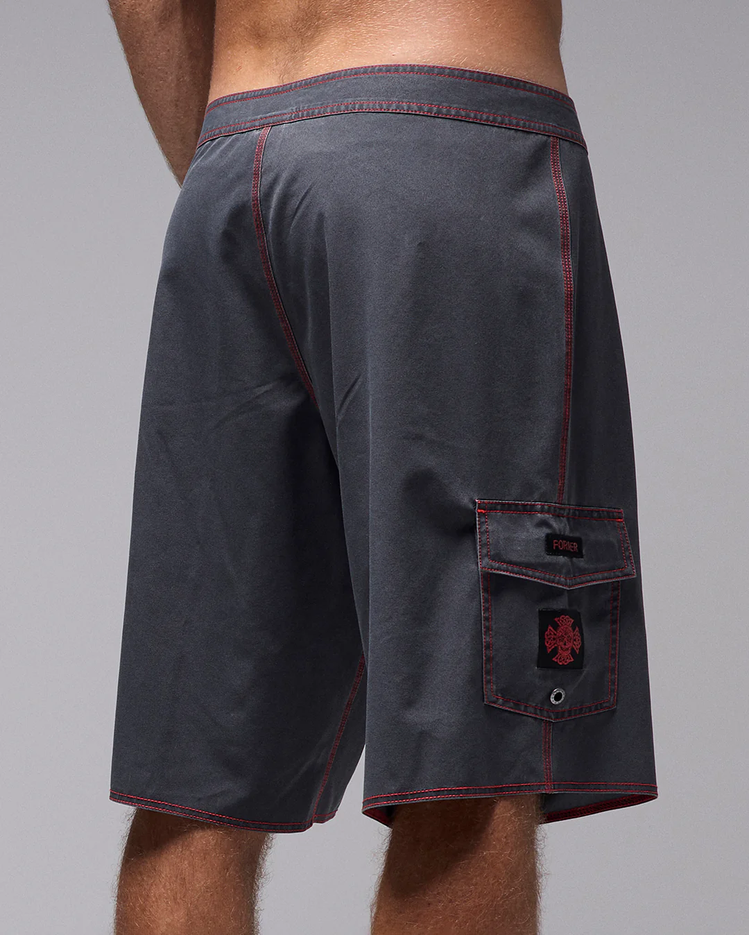 Hoyo CroShort Sleeve Crux 21" Shorts - Black - Image 3