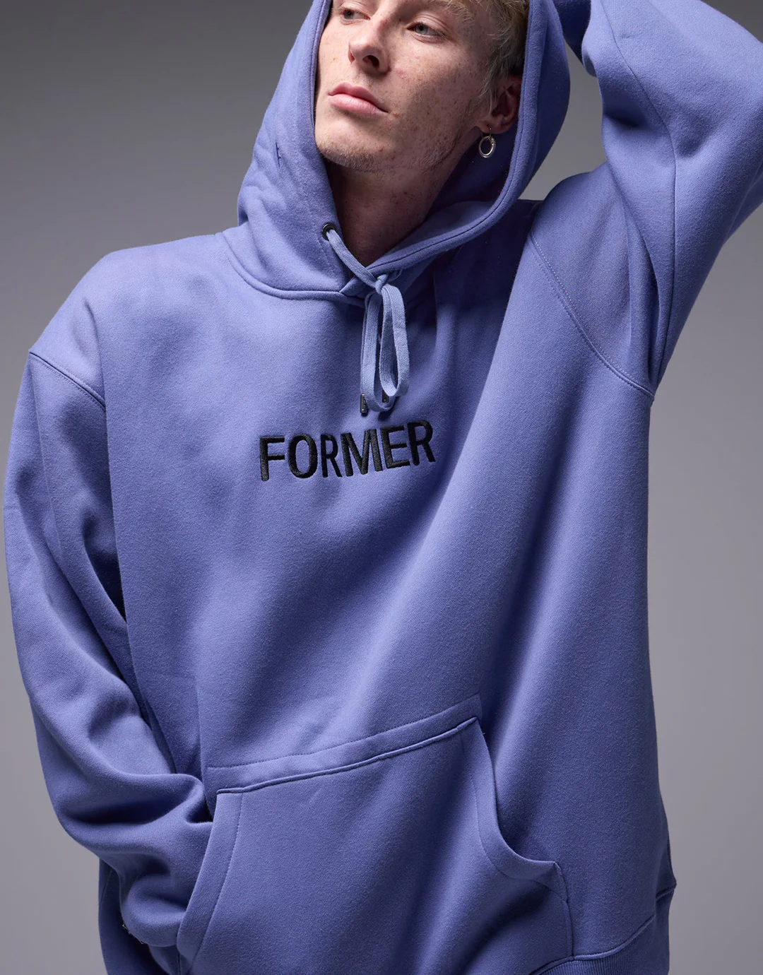 Legacy Emb Hood - Violet - Image 3