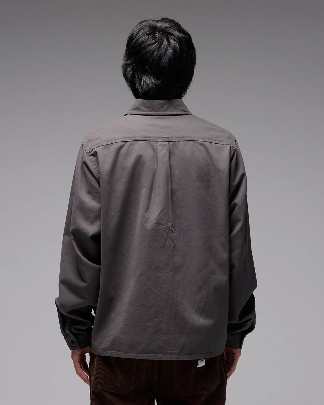 Legacy Long Sleeve Overshirt - Pepper - Image 2
