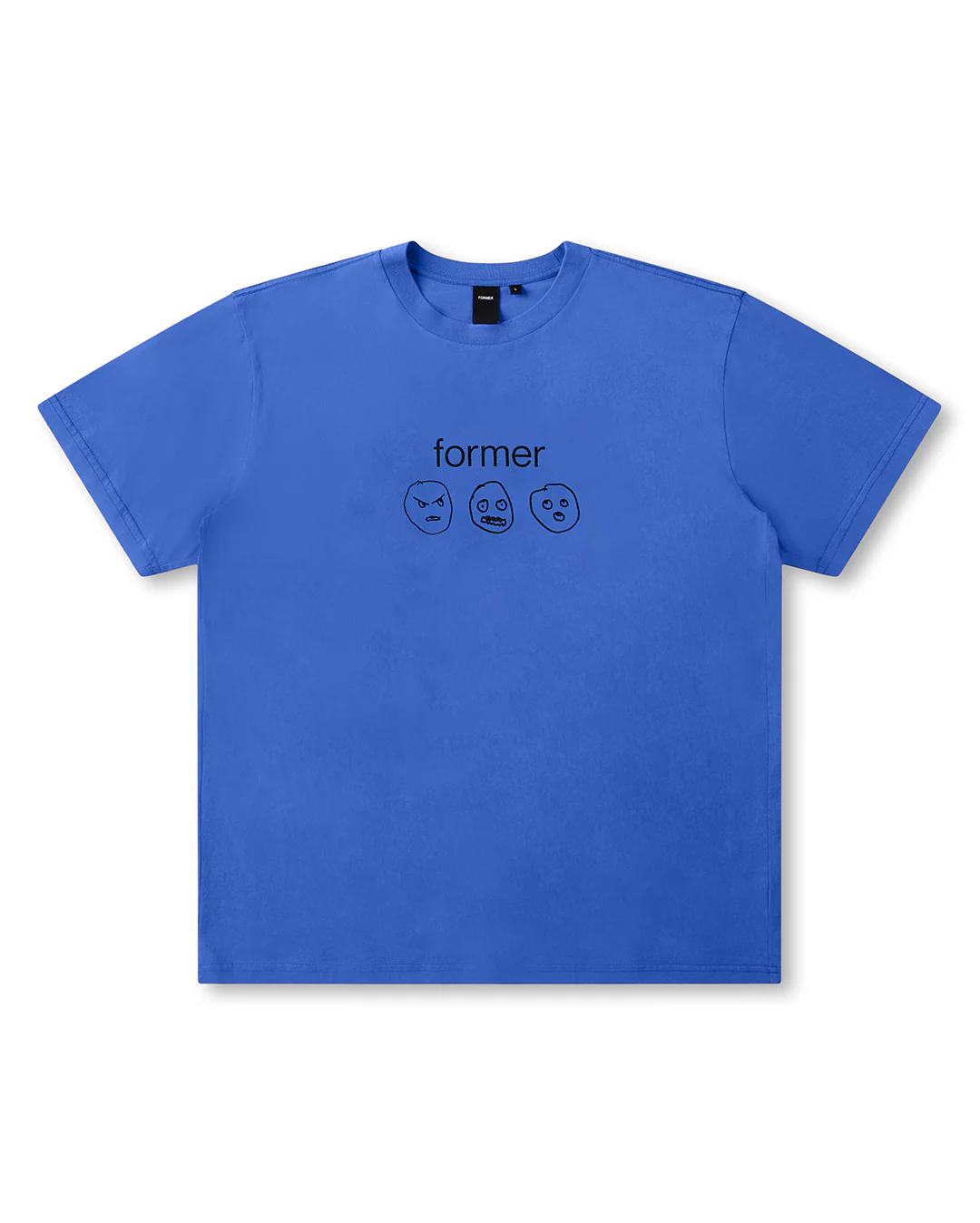 Oscillating T-Shirt - Washed Cobalt - Image 3