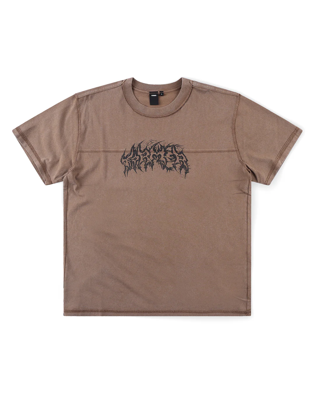 Praise T-Shirt - Washed Choc - Image 7