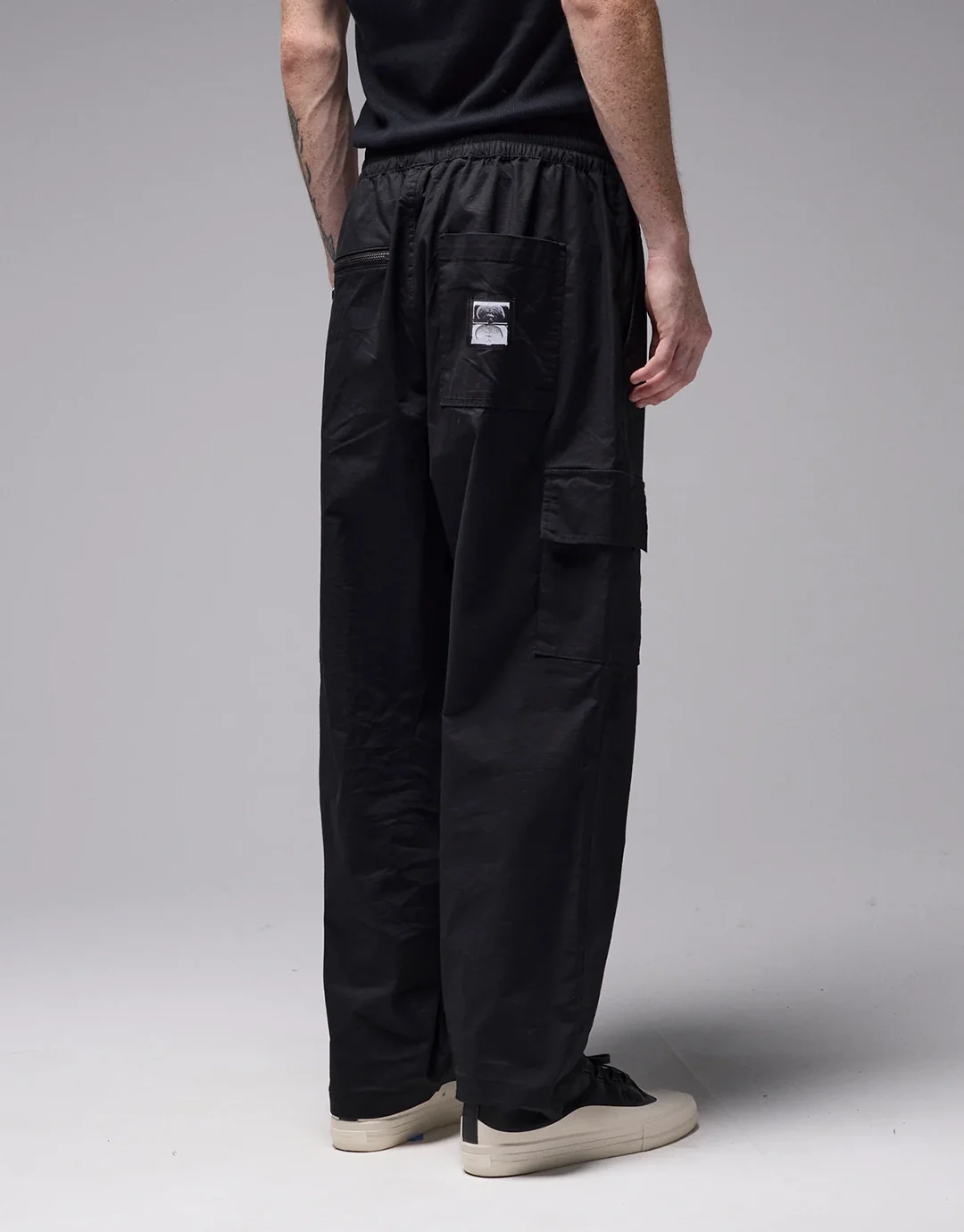 Prayer Cargo Pants - Black - Image 3