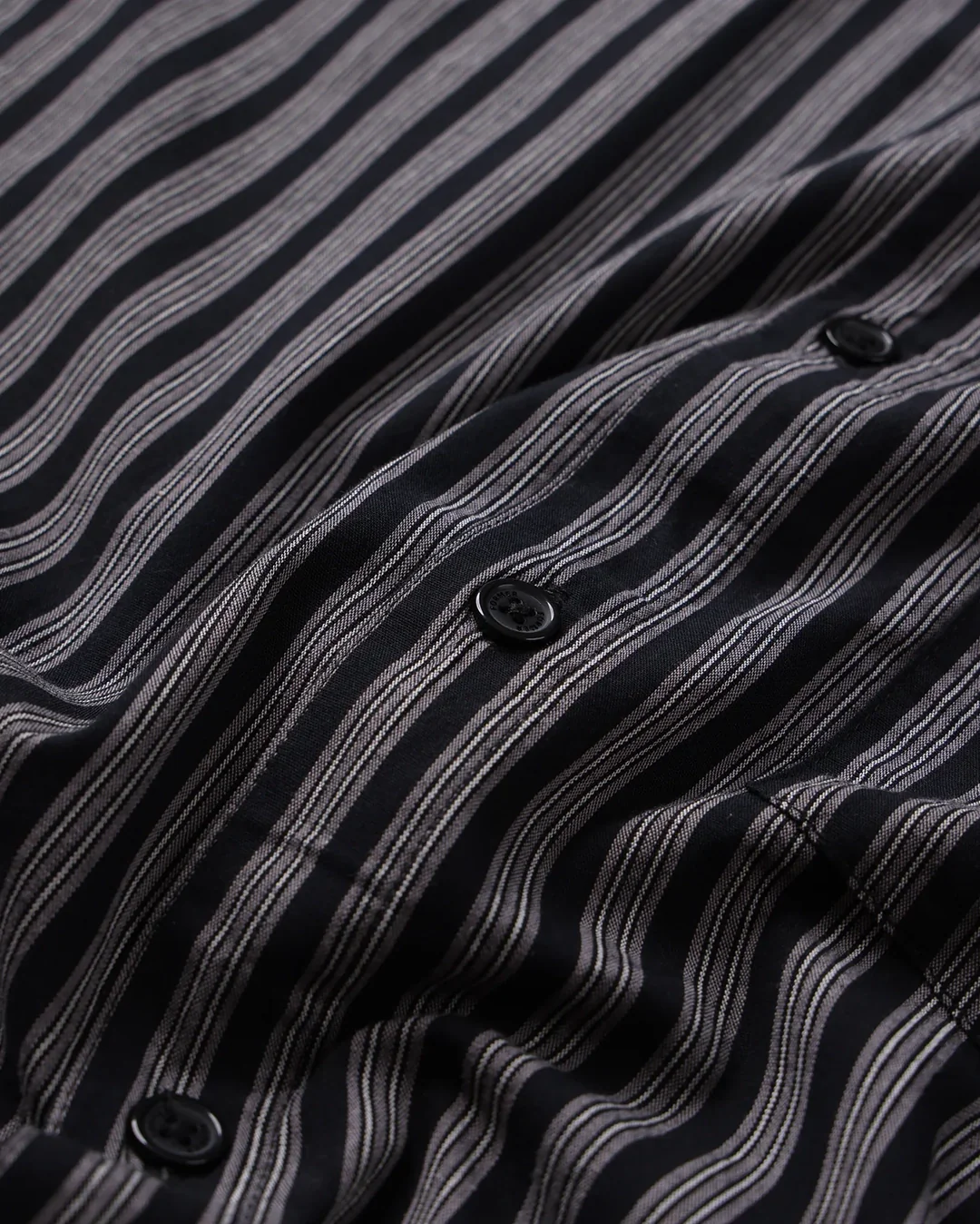 Reynolds Stripe Short Sleeve Shirt - Midnight - Image 6