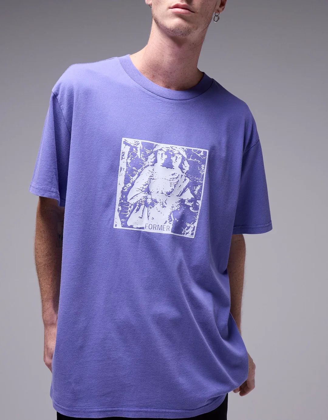 Turmoil T-Shirt - Washed Violet - Image 3