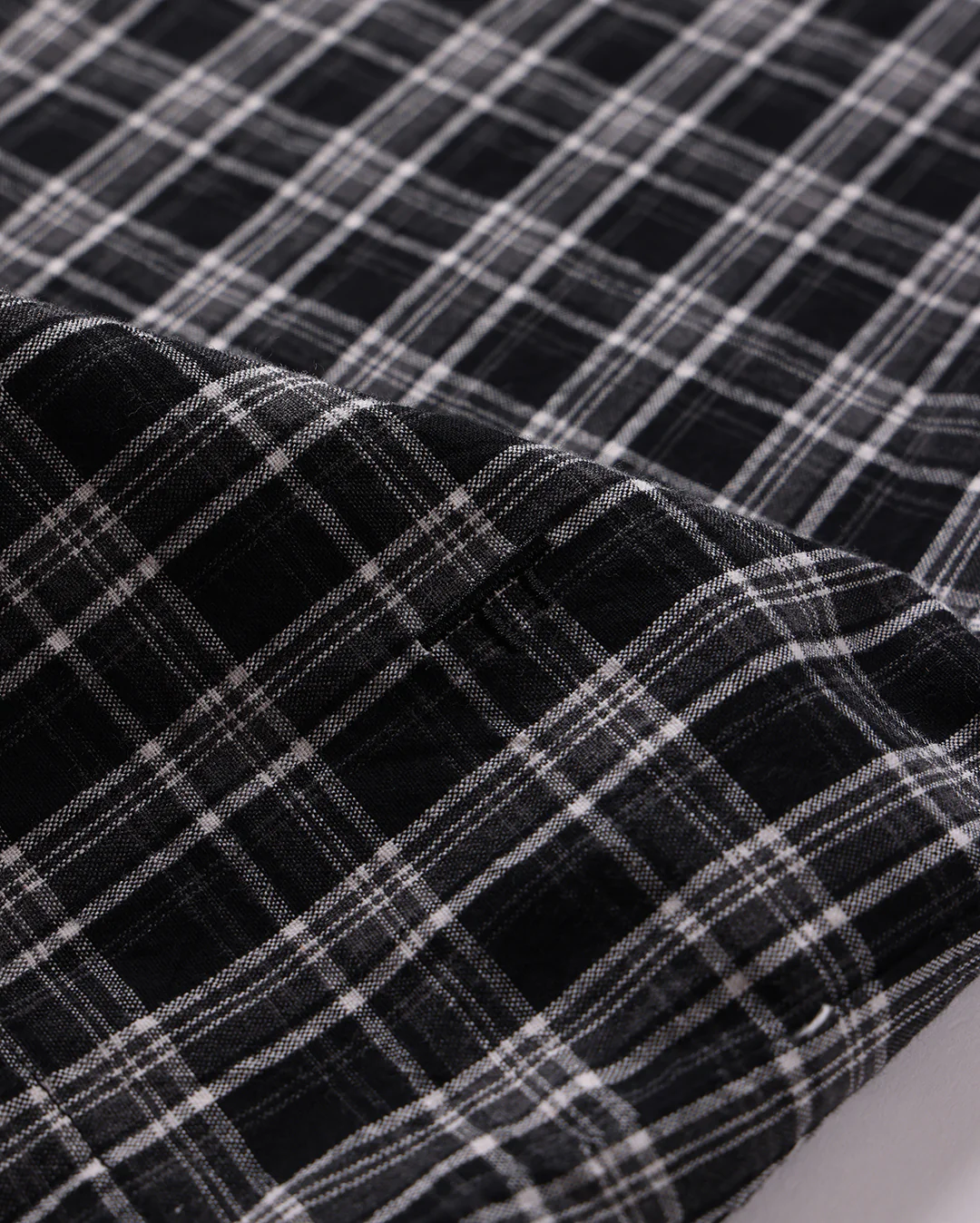 Vivian Praise Check Short Sleeve Shirt - Black - Image 4