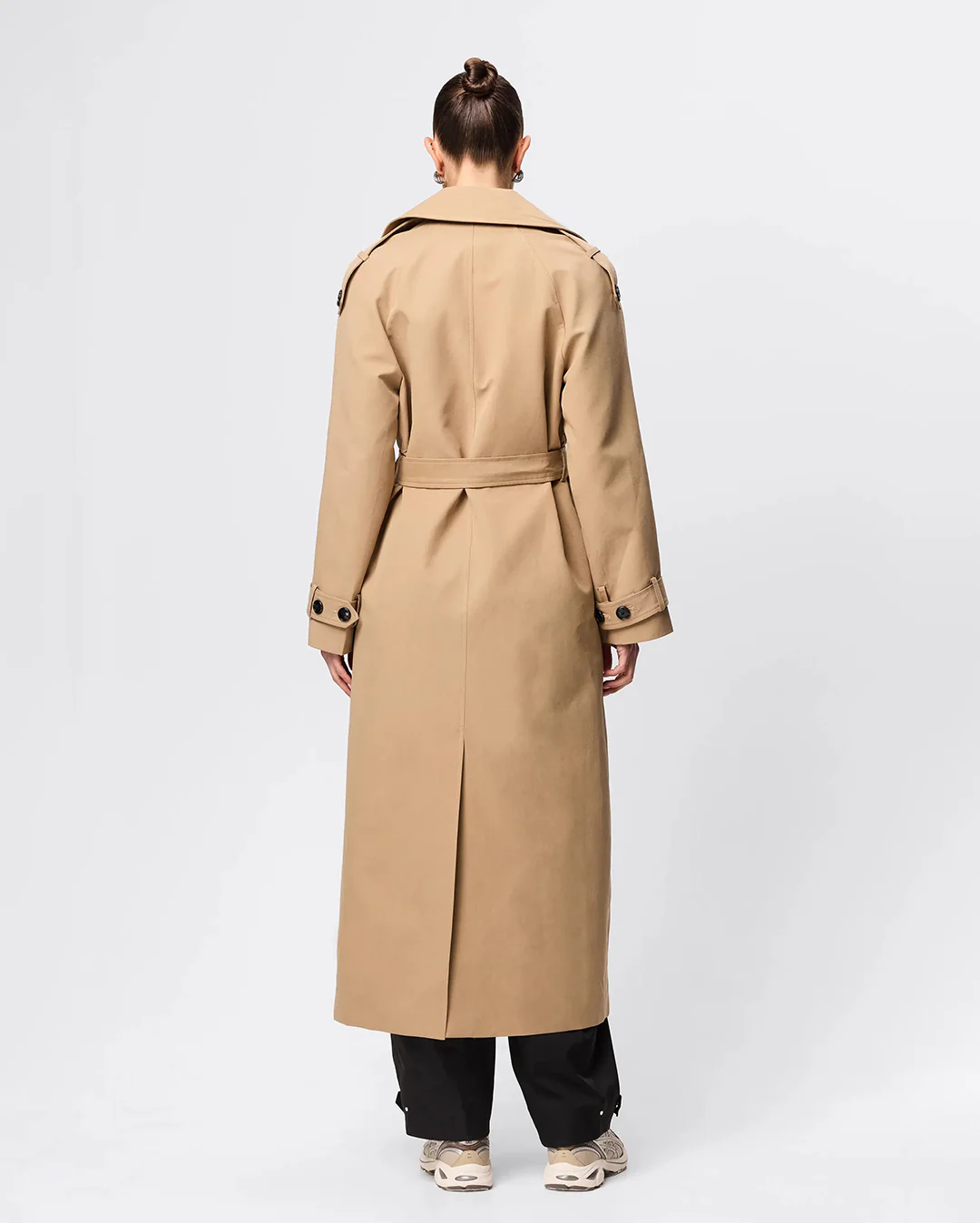 Franklin Trench Coat - Sand - Image 7