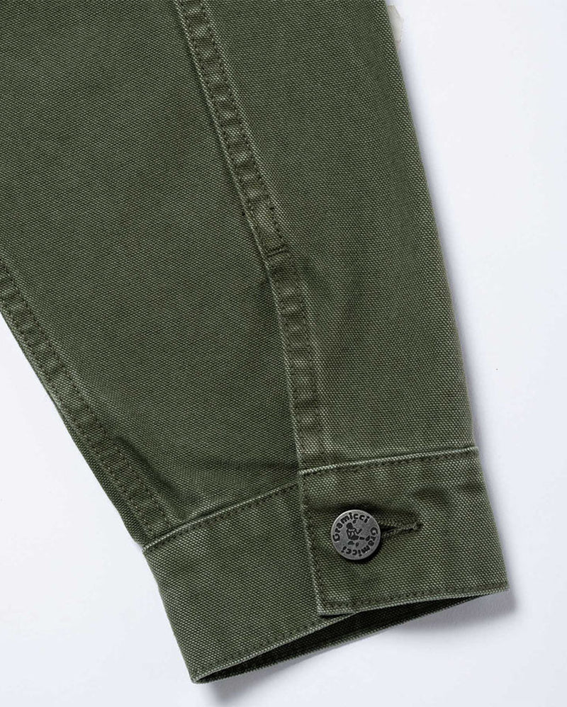 Taos Canvas Jacket - Moss - Image 9