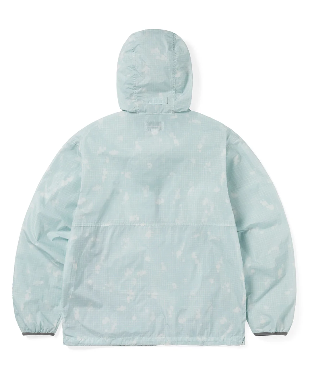 Grid Nylon Anorak - Mint - Image 4