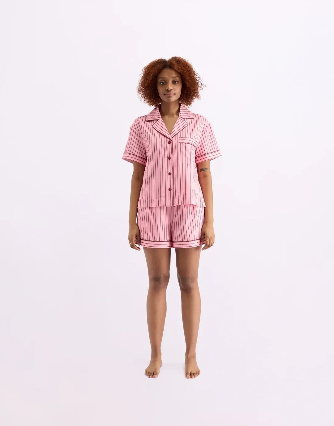 Short Sleeve Sleep Shirt - Rocky Road - Image 4