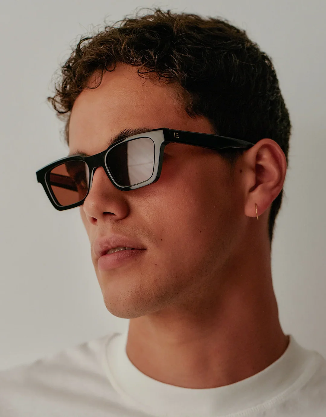 Brooklyn Sunglasses - Black/Brown - Image 2