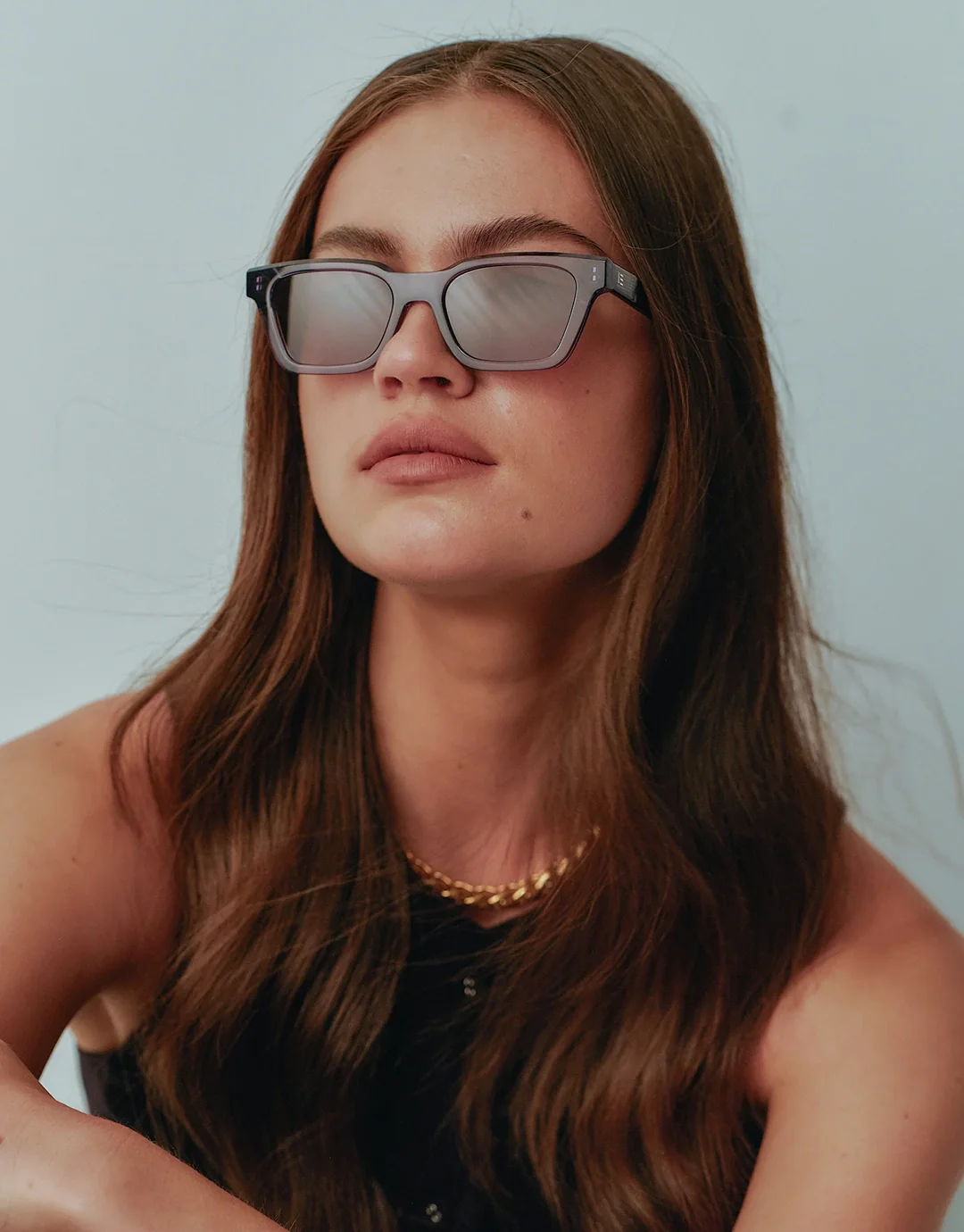 Brooklyn Sunglasses - Black/Brown - Image 4
