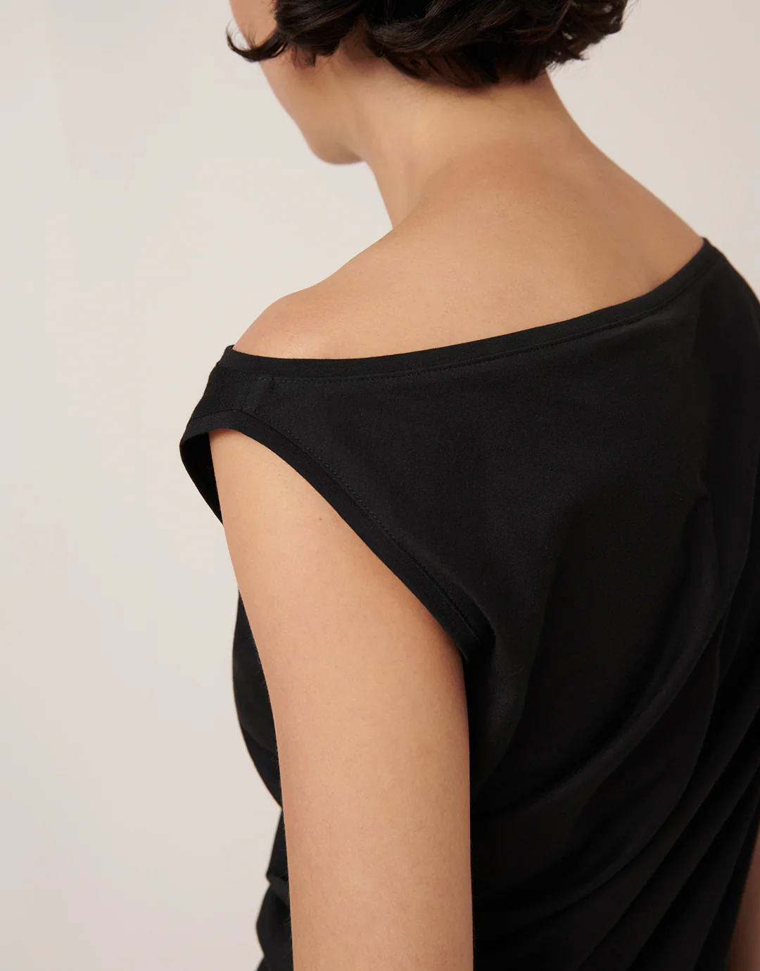 Asymmetric Top - Black - Image 4