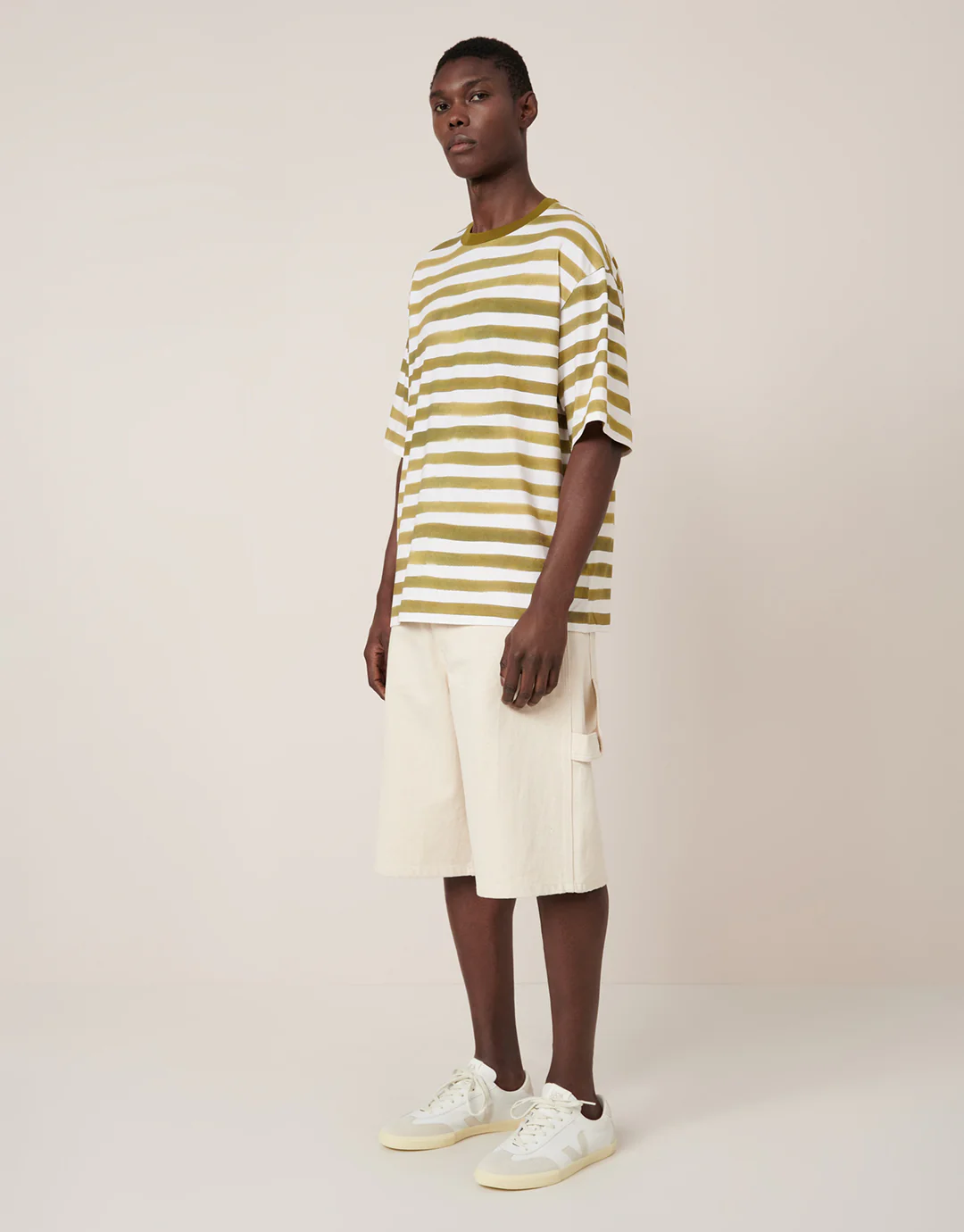 Box T-Shirt - Brushstroke Stripe - Image 3