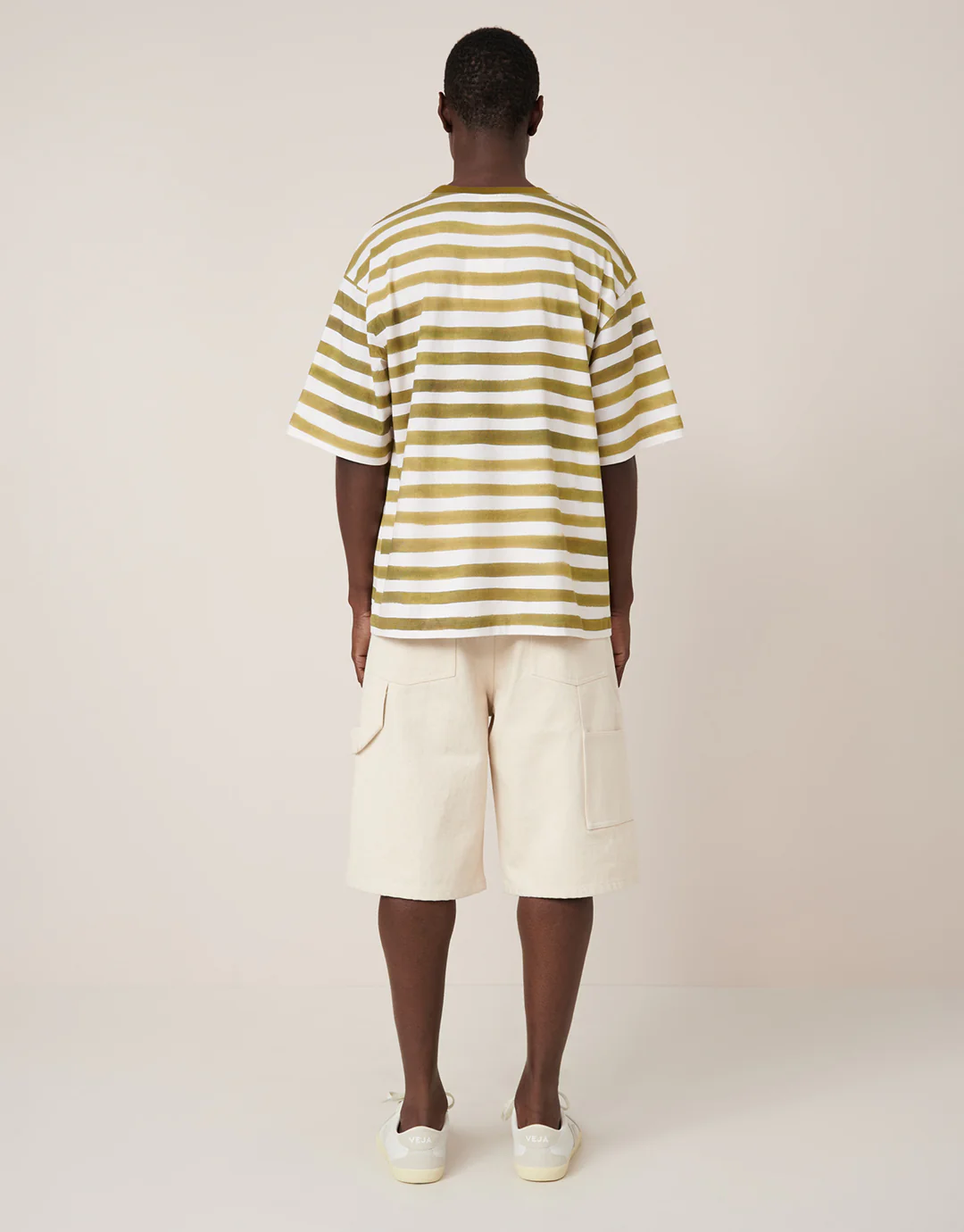 Box T-Shirt - Brushstroke Stripe - Image 4