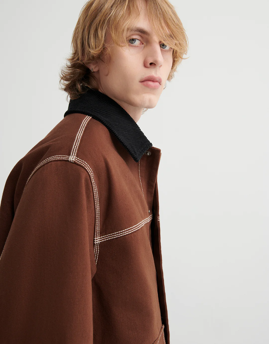 Craft Jacket - Brown Denim - Image 4