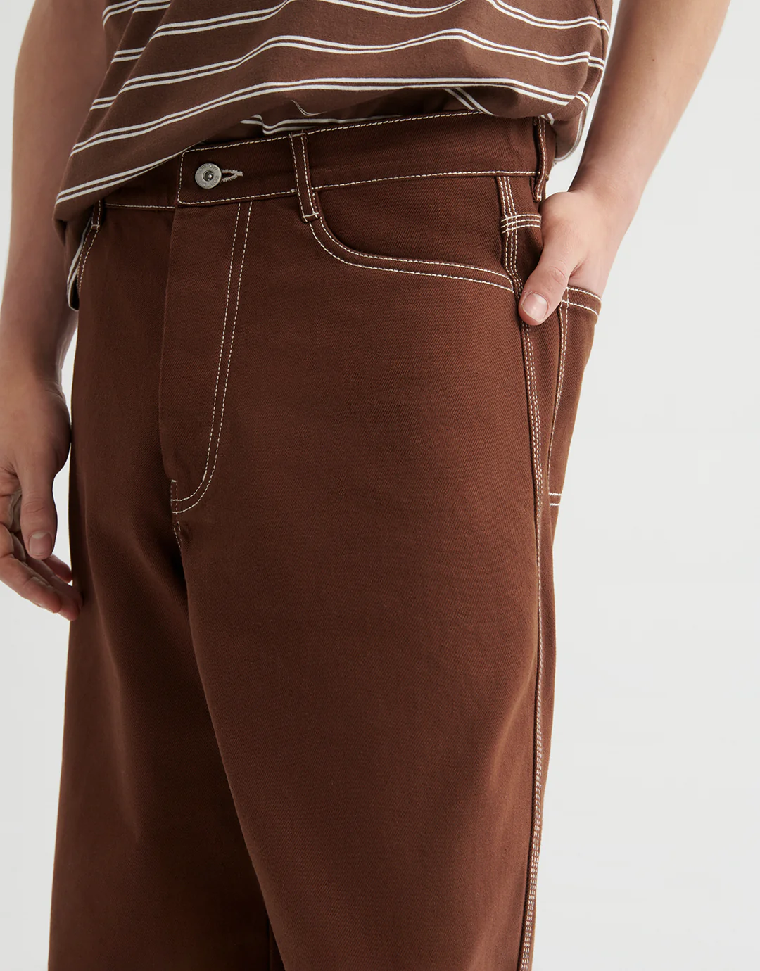 Craft Jeans - Brown Denim - Image 4