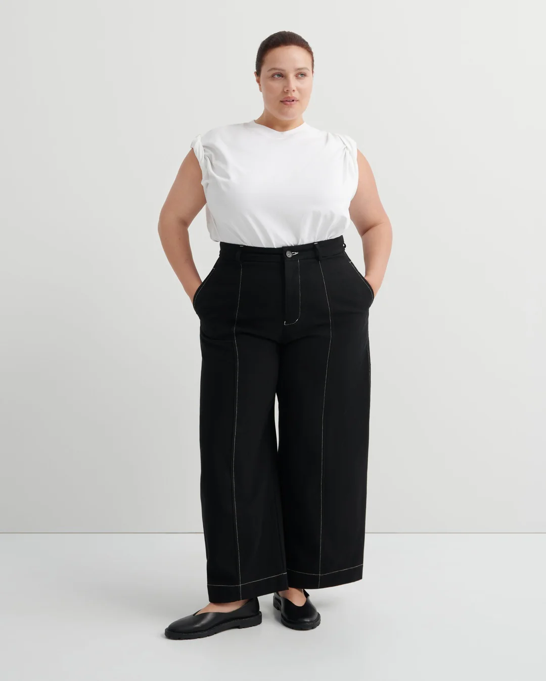 Mural Pant - Black - Image 5