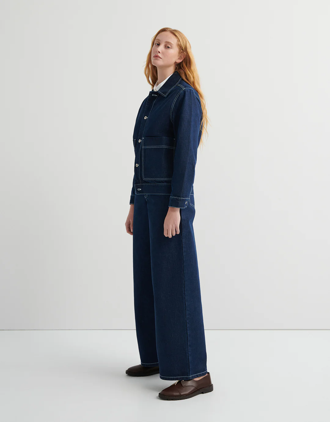 Worker Jacket - Indigo Denim - Image 4