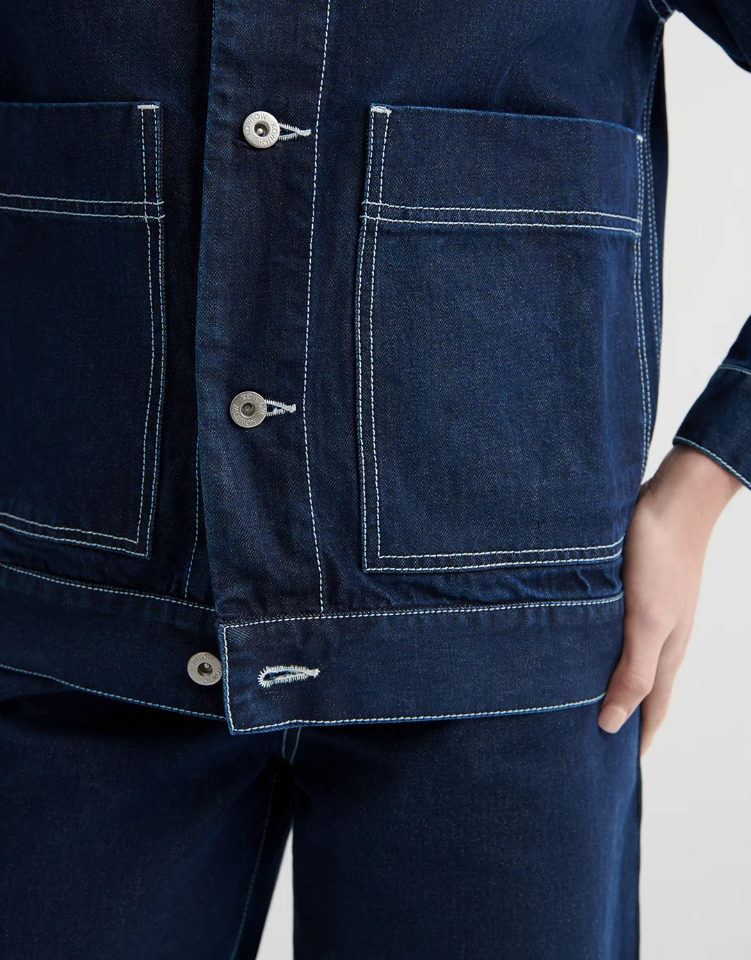 Worker Jacket - Indigo Denim - Image 6