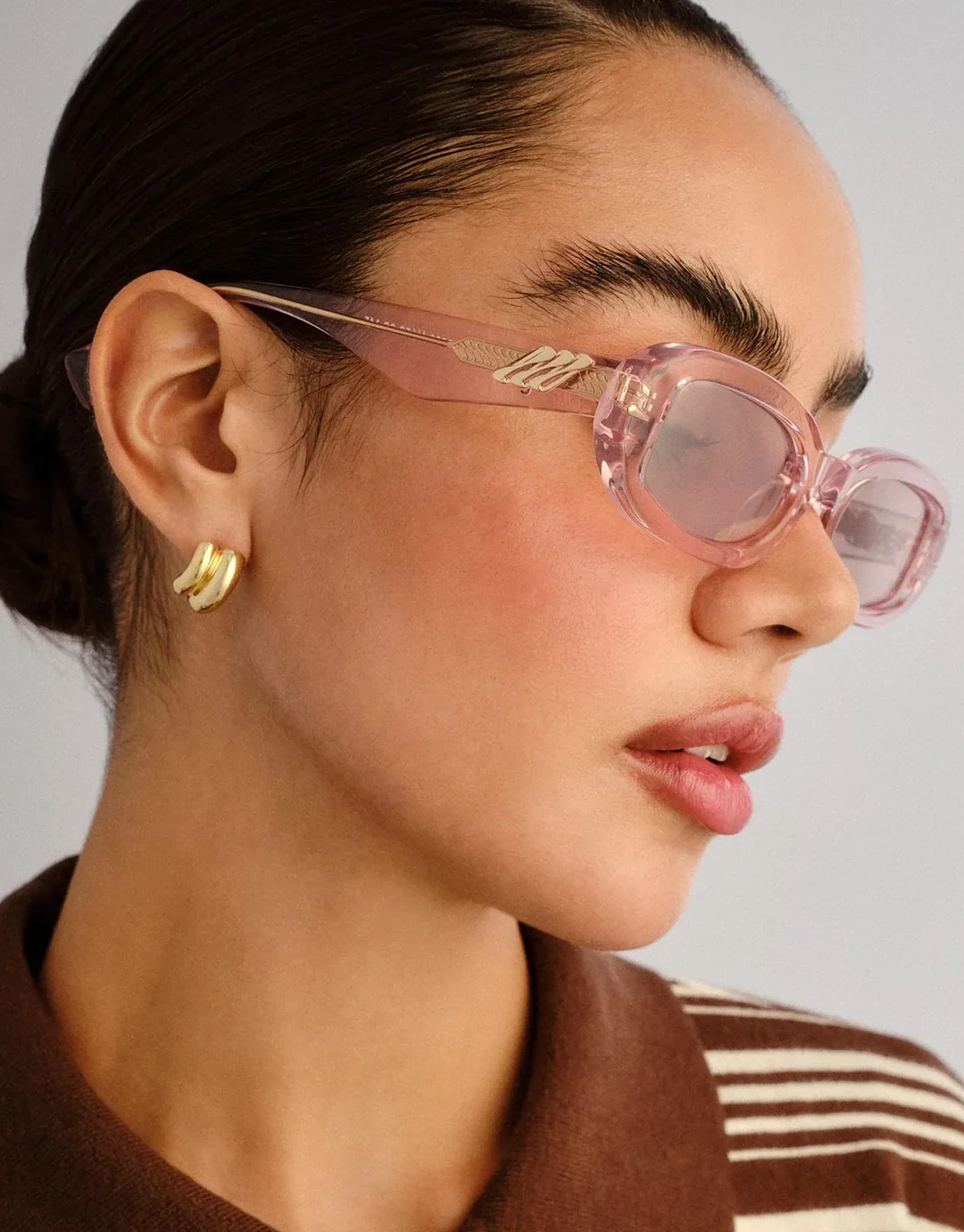 Numero Siete Sunglasses - Pink Salt - Image 3