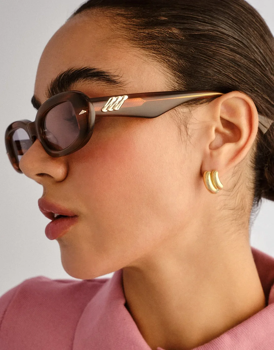Numero Siete Sunglasses - Teak - Image 3
