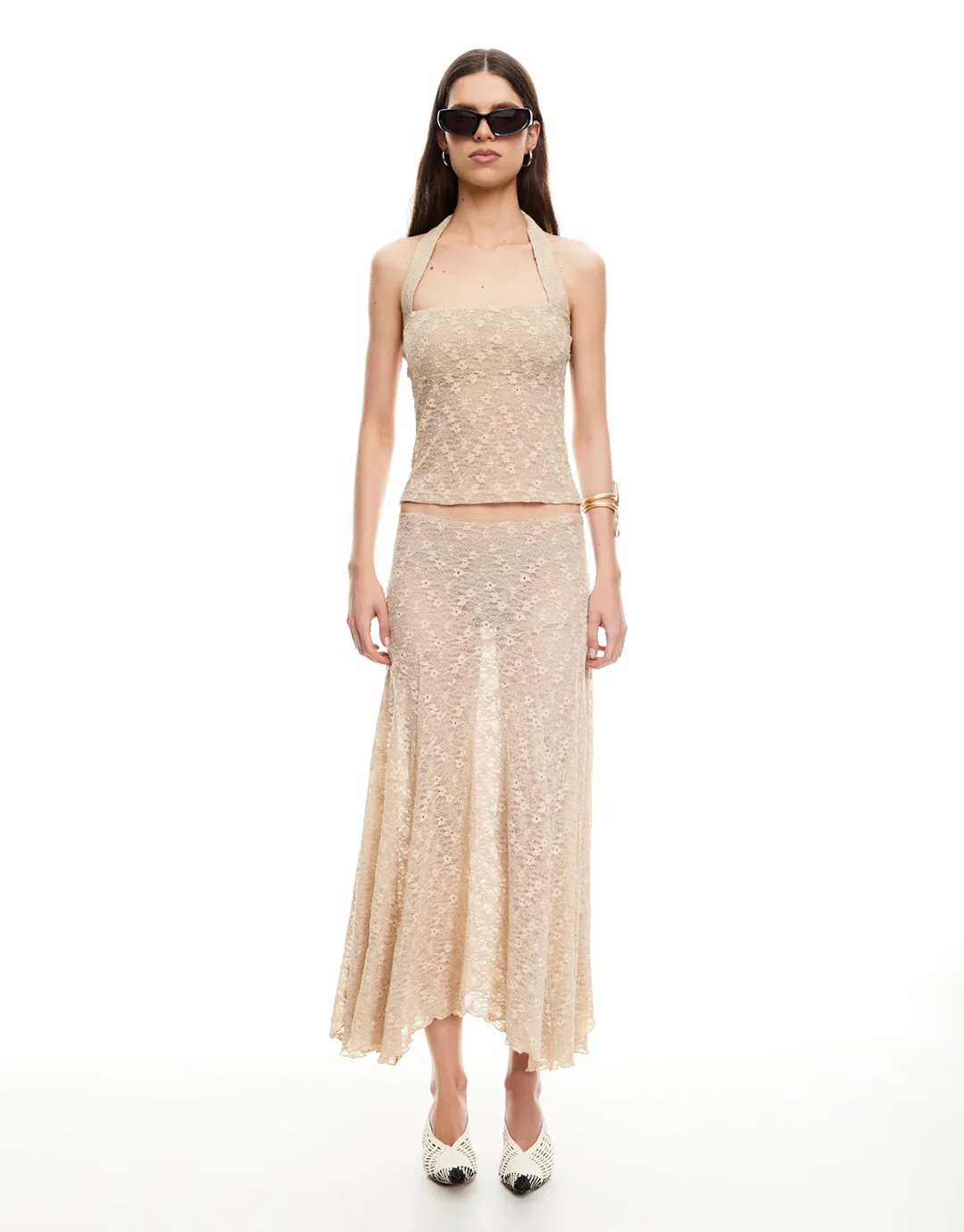 Palisades Halter Top - Taupe - Image 3