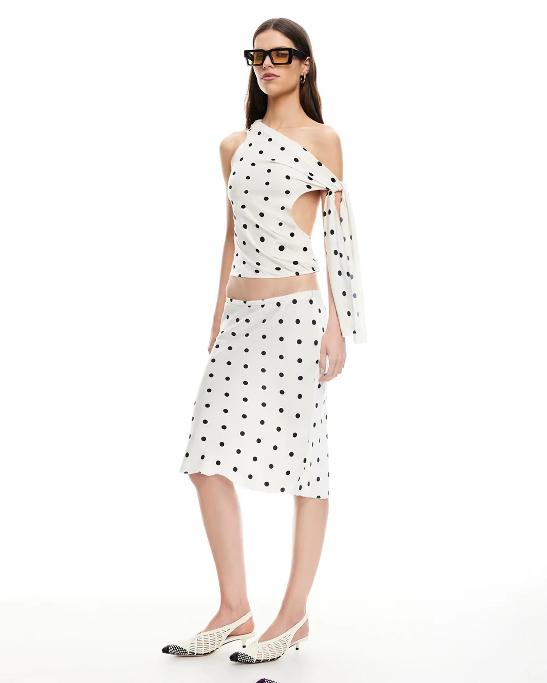 Revival Cami - Cream Polka - Image 3