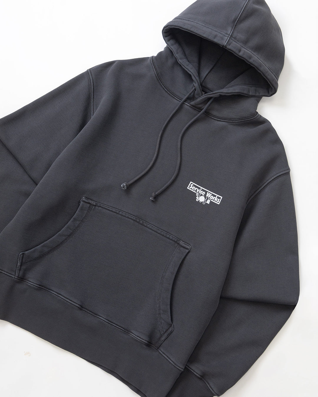 Loopback Trademark Hoodie - Black - Image 3