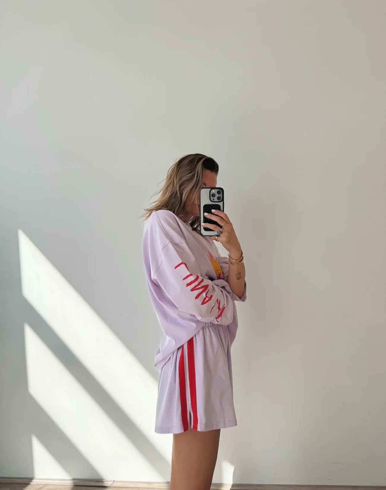 Hearts On Fire Long Sleeve - Pink - Image 6