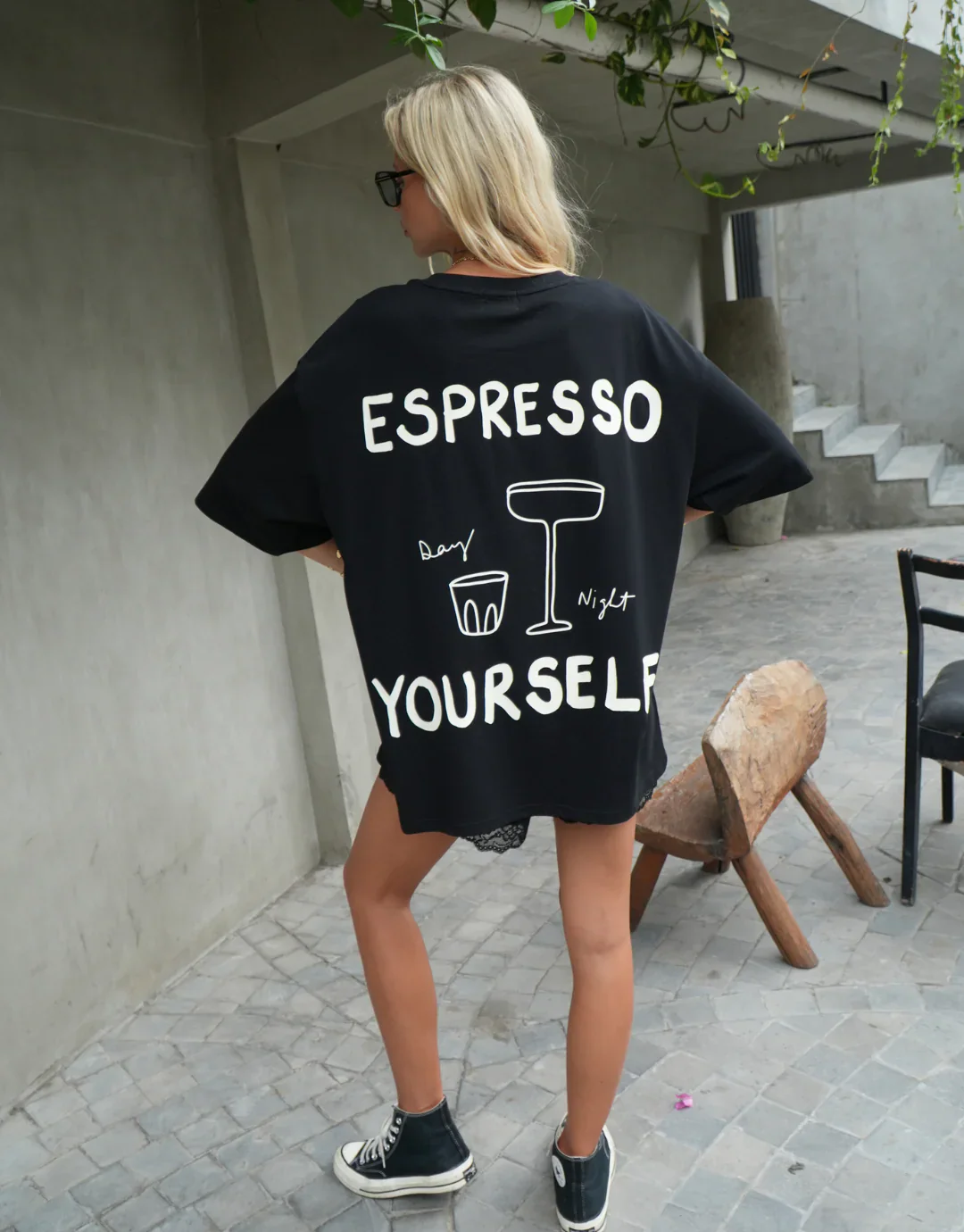 The Espresso Club T-Shirt - Black - Image 4