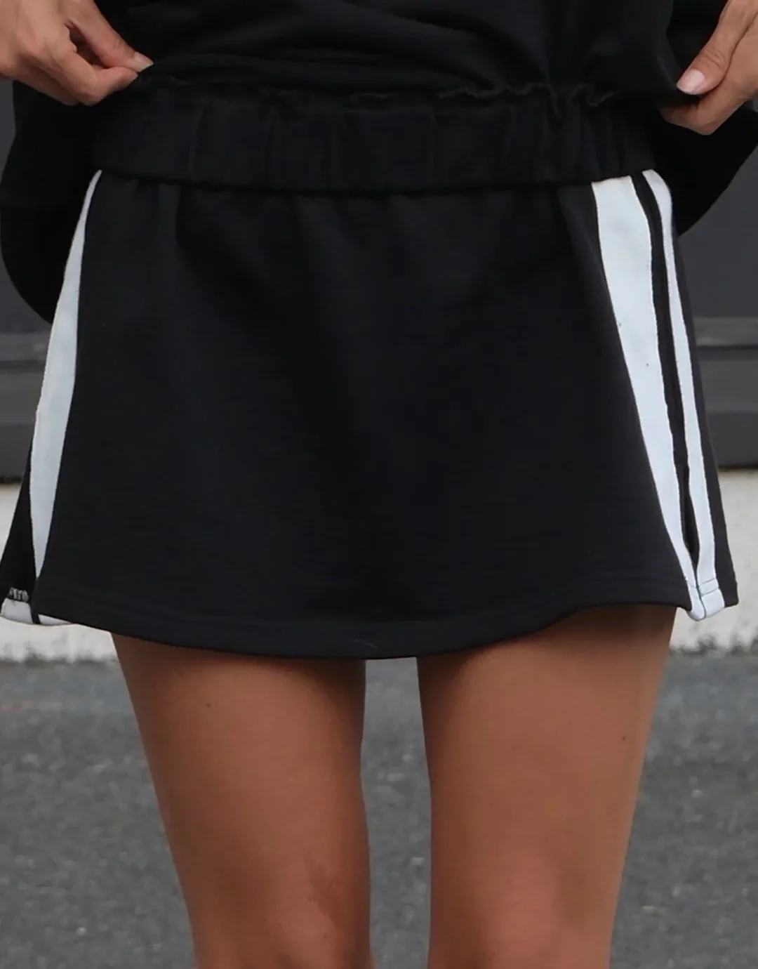 The Maya Mini Skirt - Black - Image 3