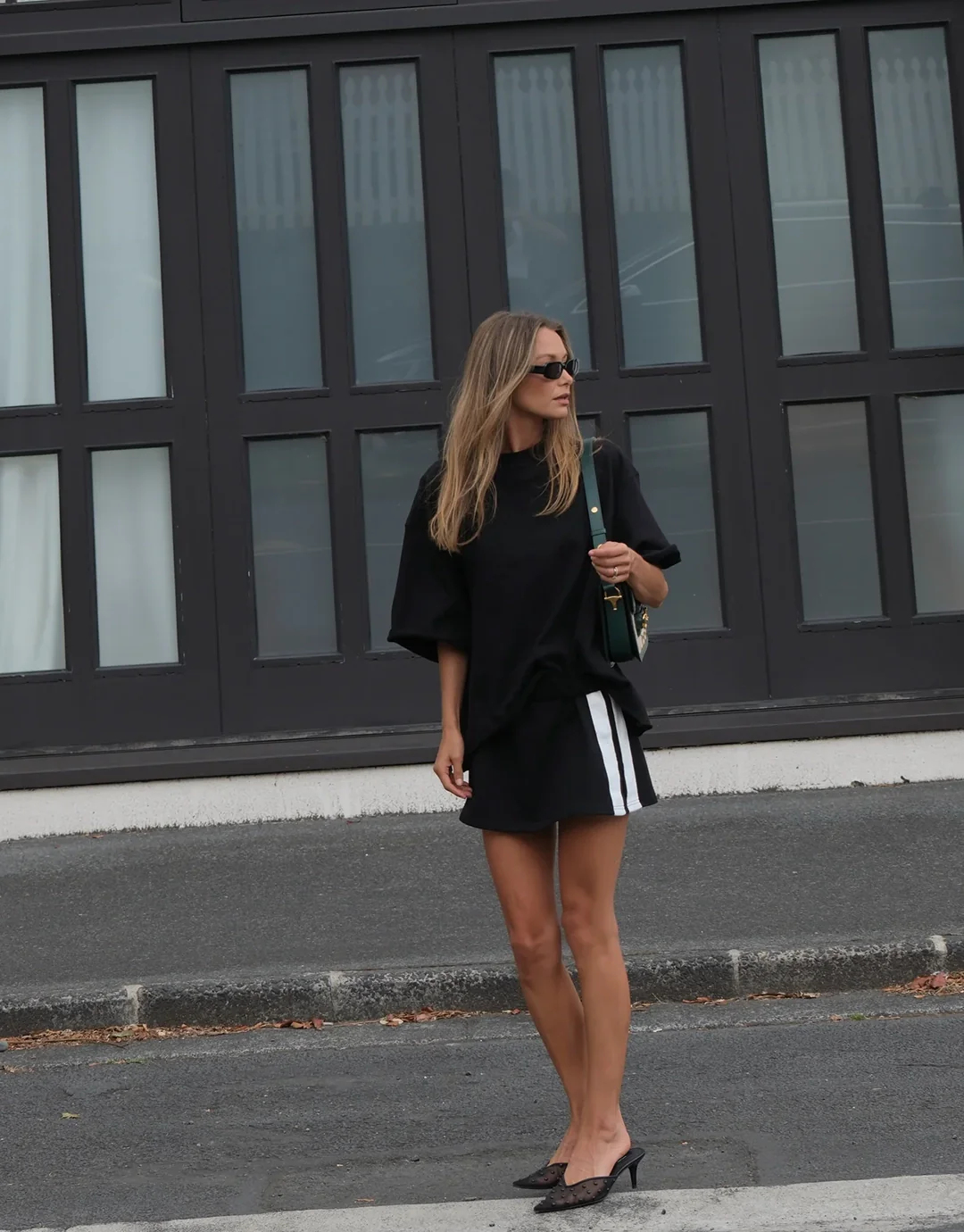 The Maya Mini Skirt - Black - Image 4