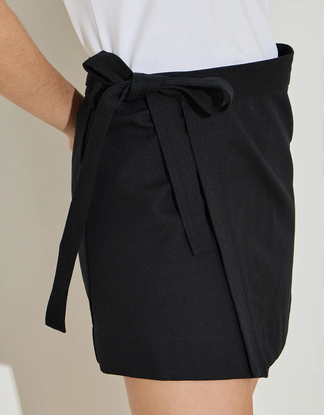 Kimono Skirt - Black - Image 2
