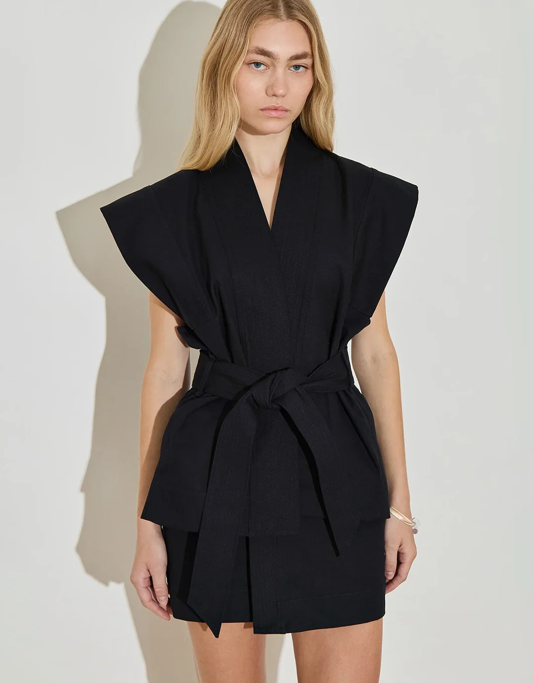 Kimono Top - Black - Image 3