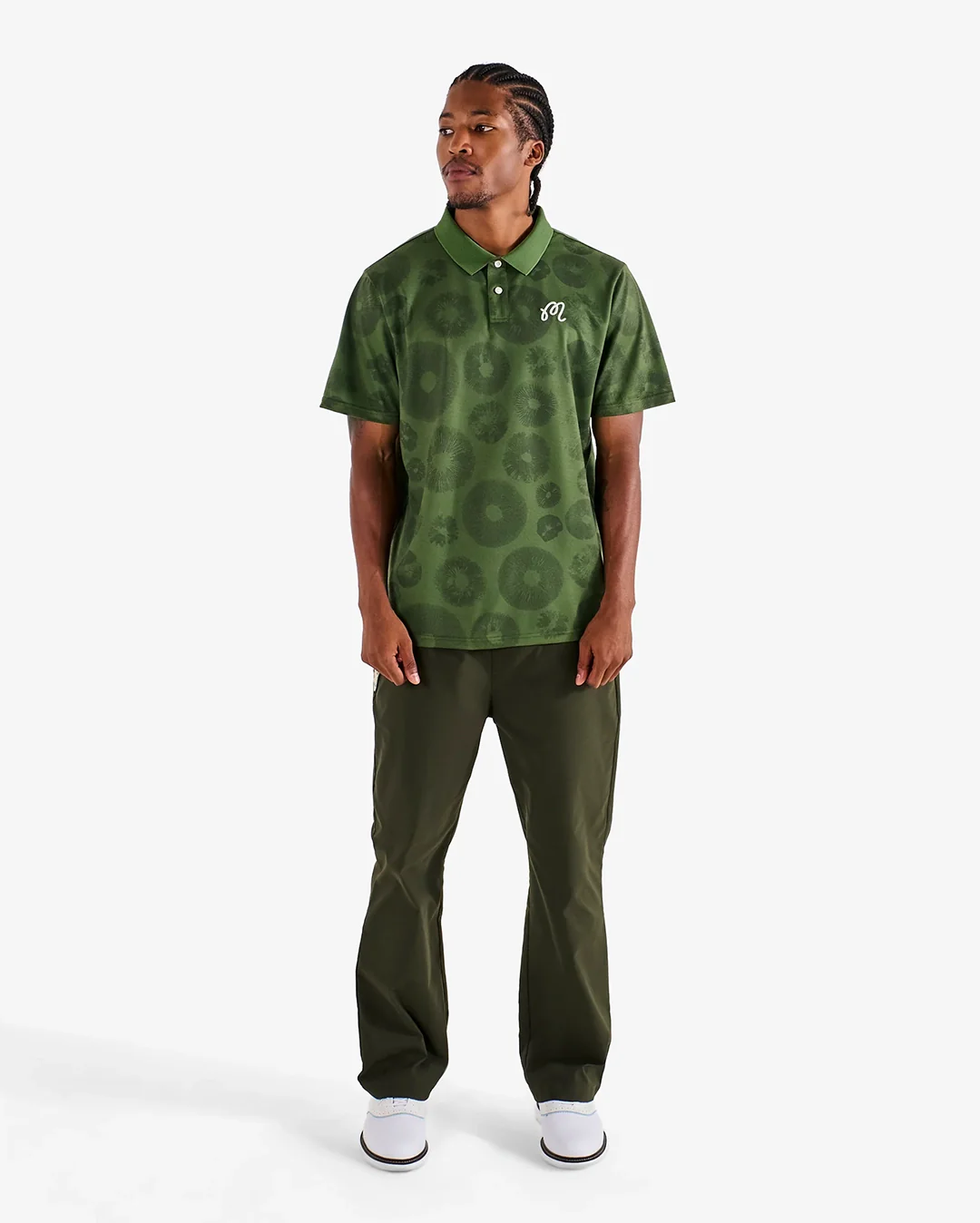 Fairway Foraging Polo - Olivine - Image 3