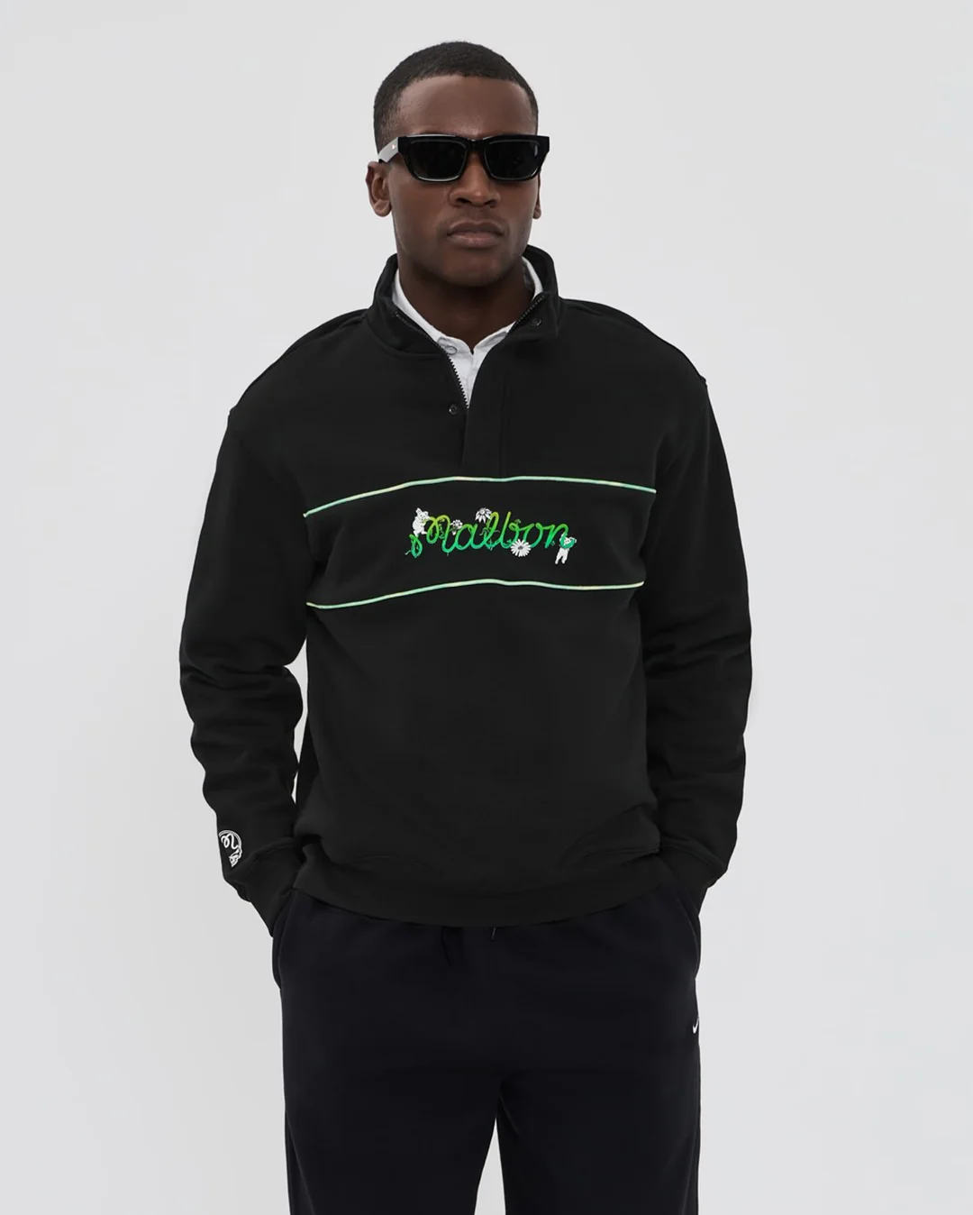 Grateful Dead Collegiate Sweatshirt - Black - Image 5