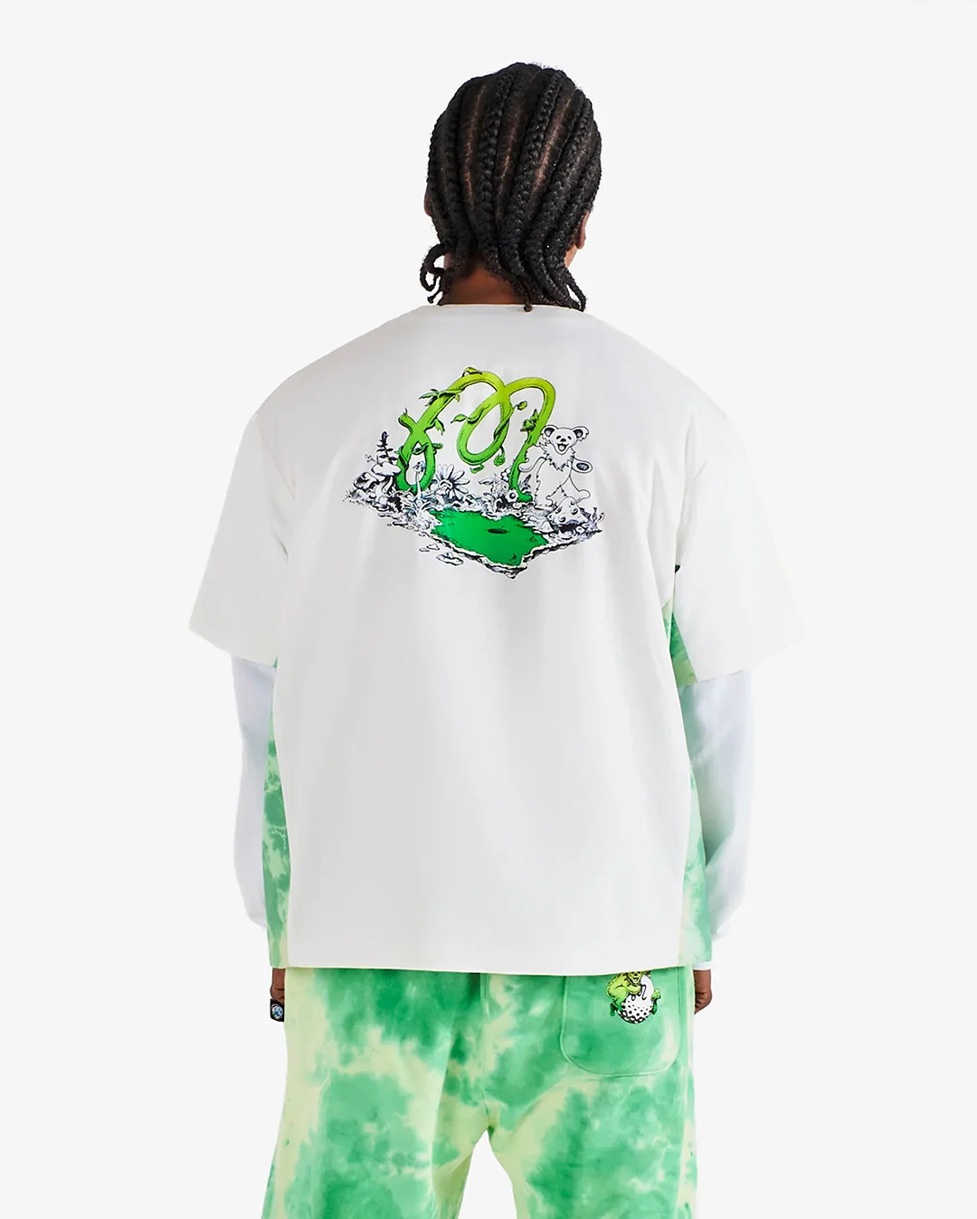 Grateful Dead Underwood Windshirt - White - Image 5