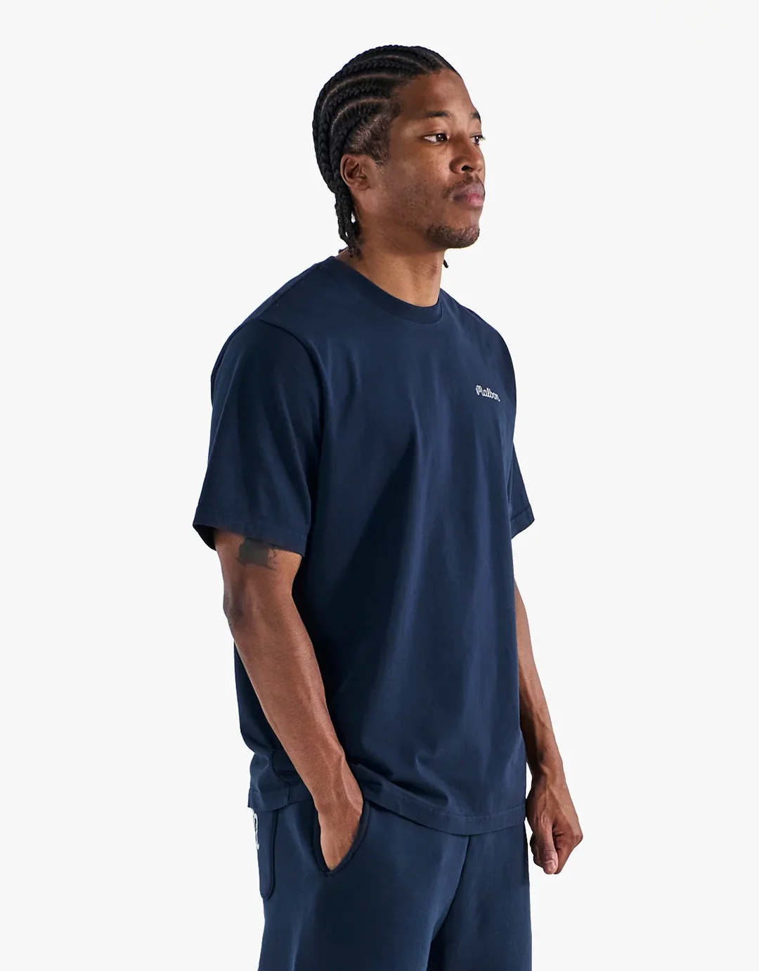 Icons Bermuda Baldwin T-Shirt - Navy - Image 3