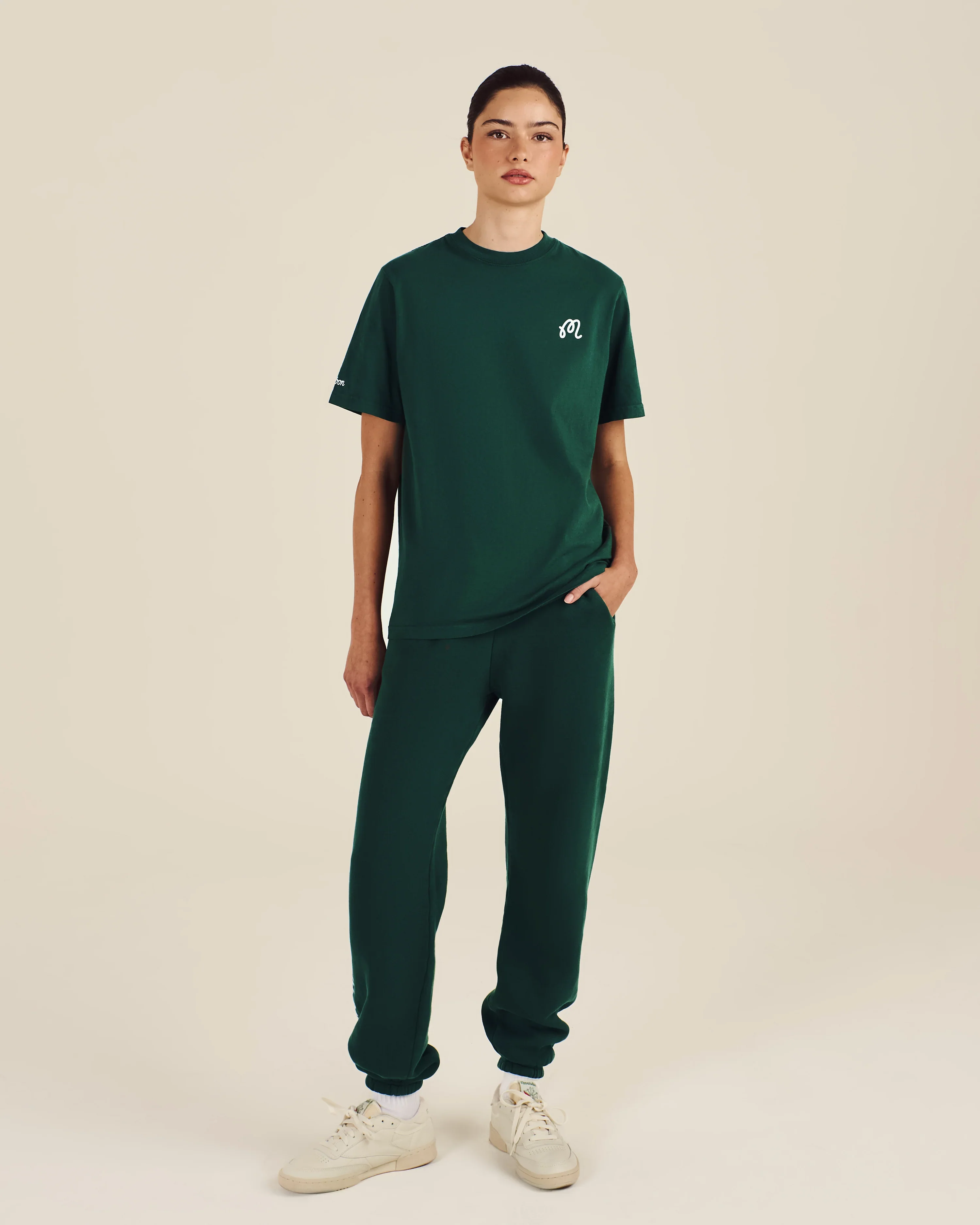 Icons Bermuda T-Shirt - Forest - Image 4