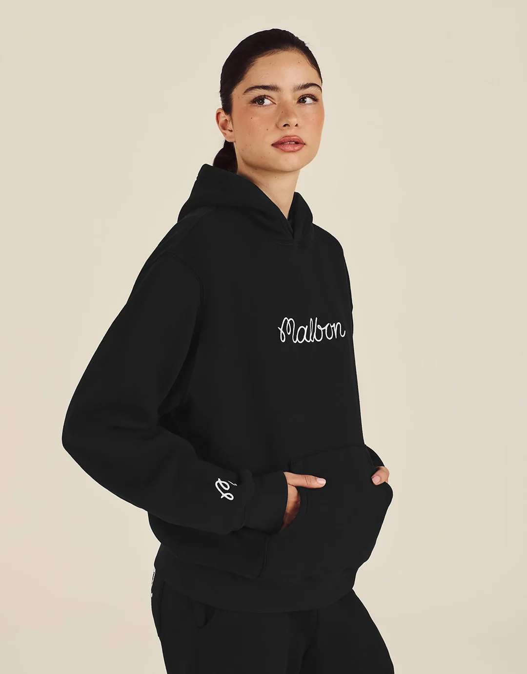 Icons Fesque Hoodie - Black - Image 4