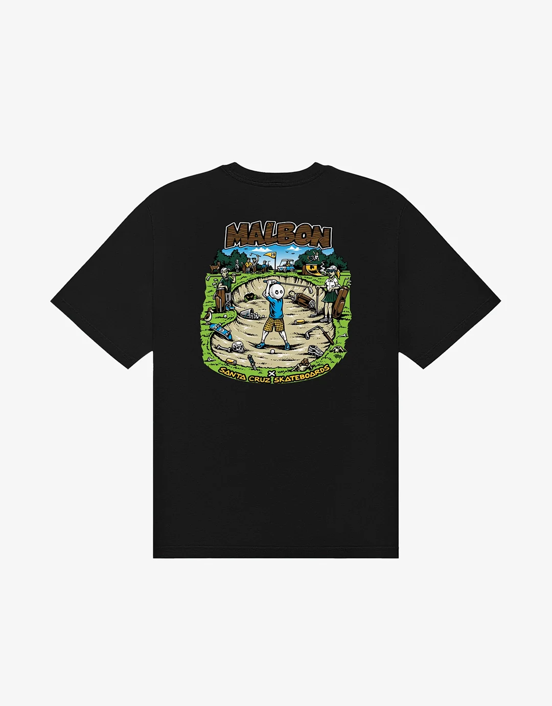 Bermuda Bunker Tee - Black - Image 4