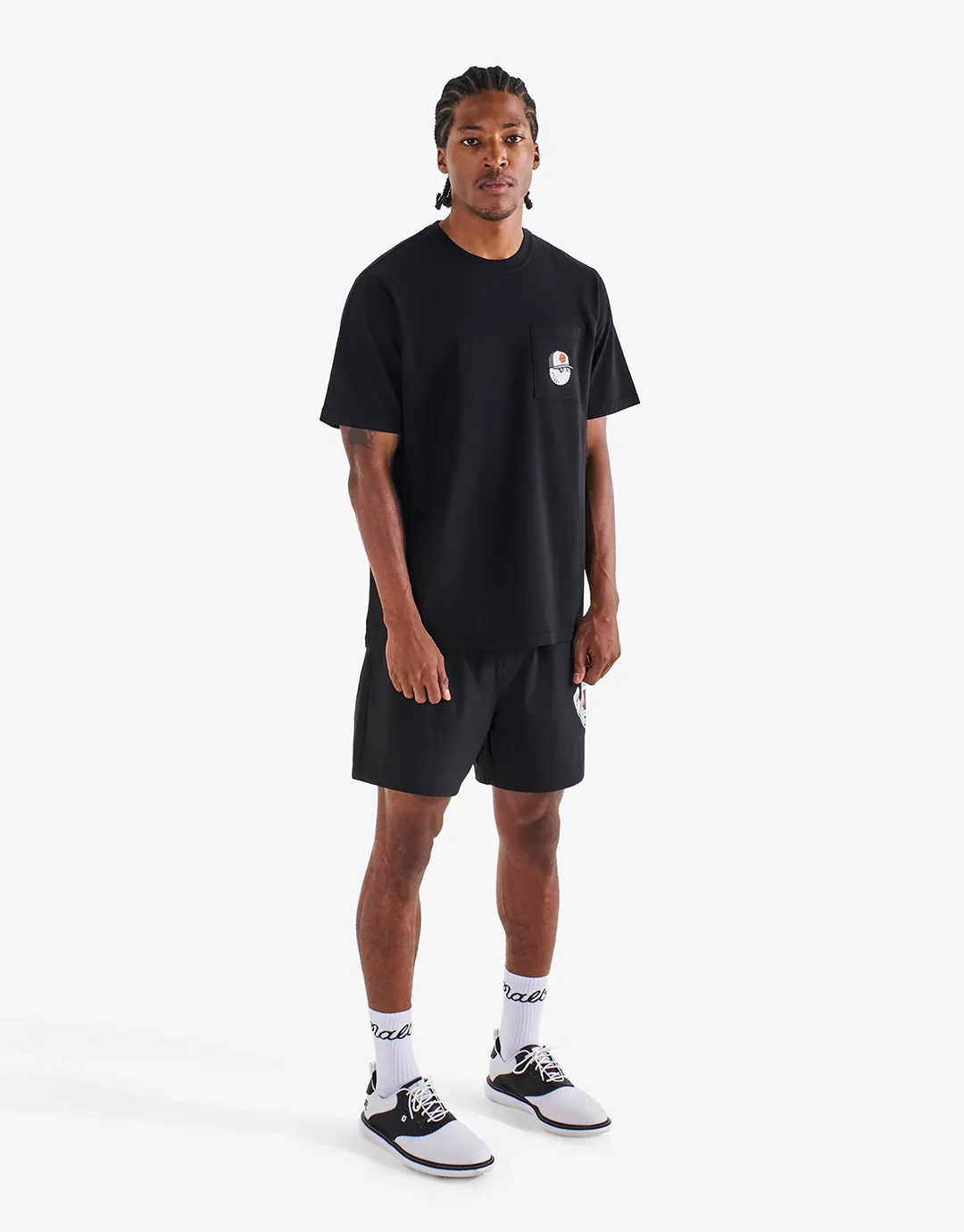 Bermuda Bunker Tee - Black - Image 5